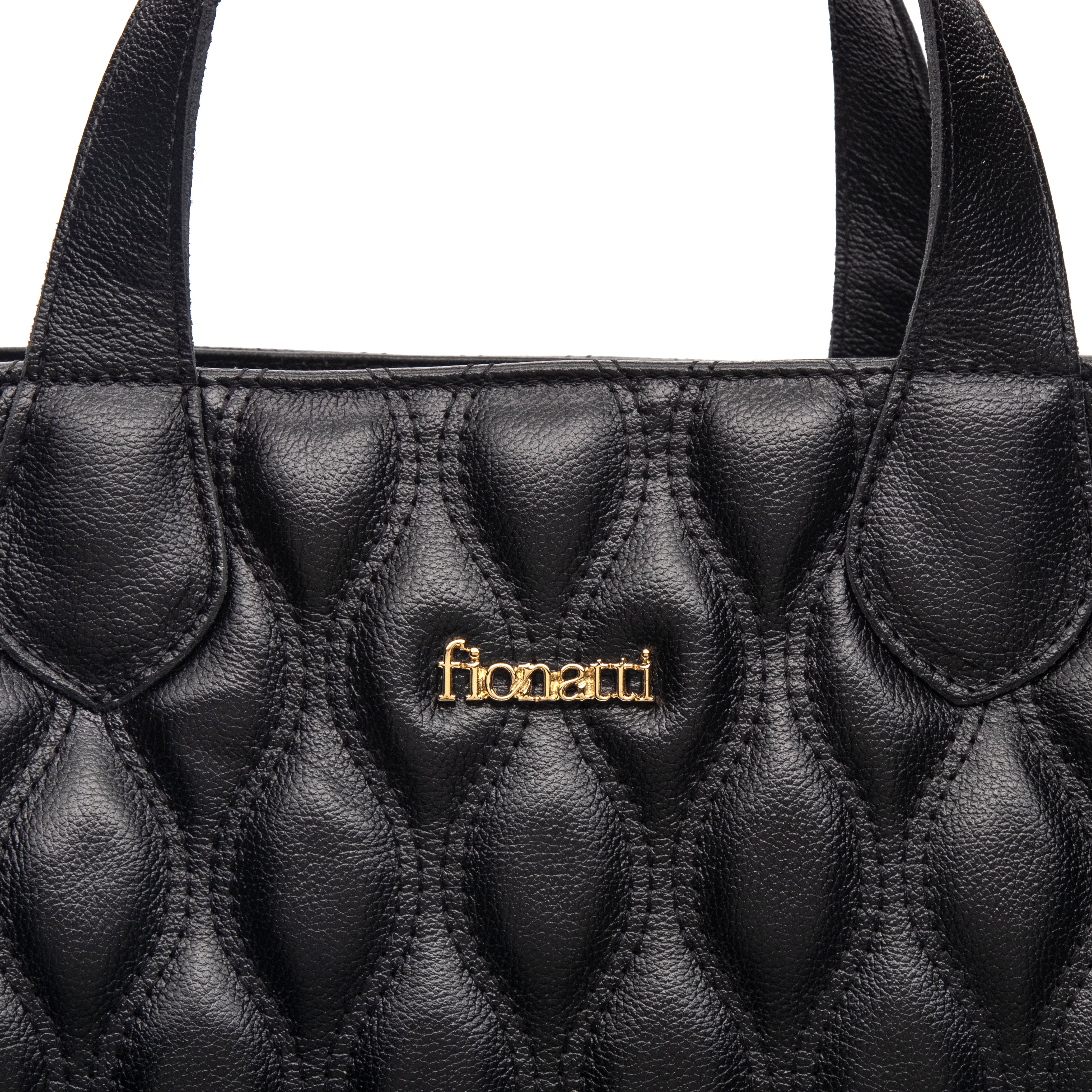 Bolsa Milano Tote Grande - Couro Legítimo Preto