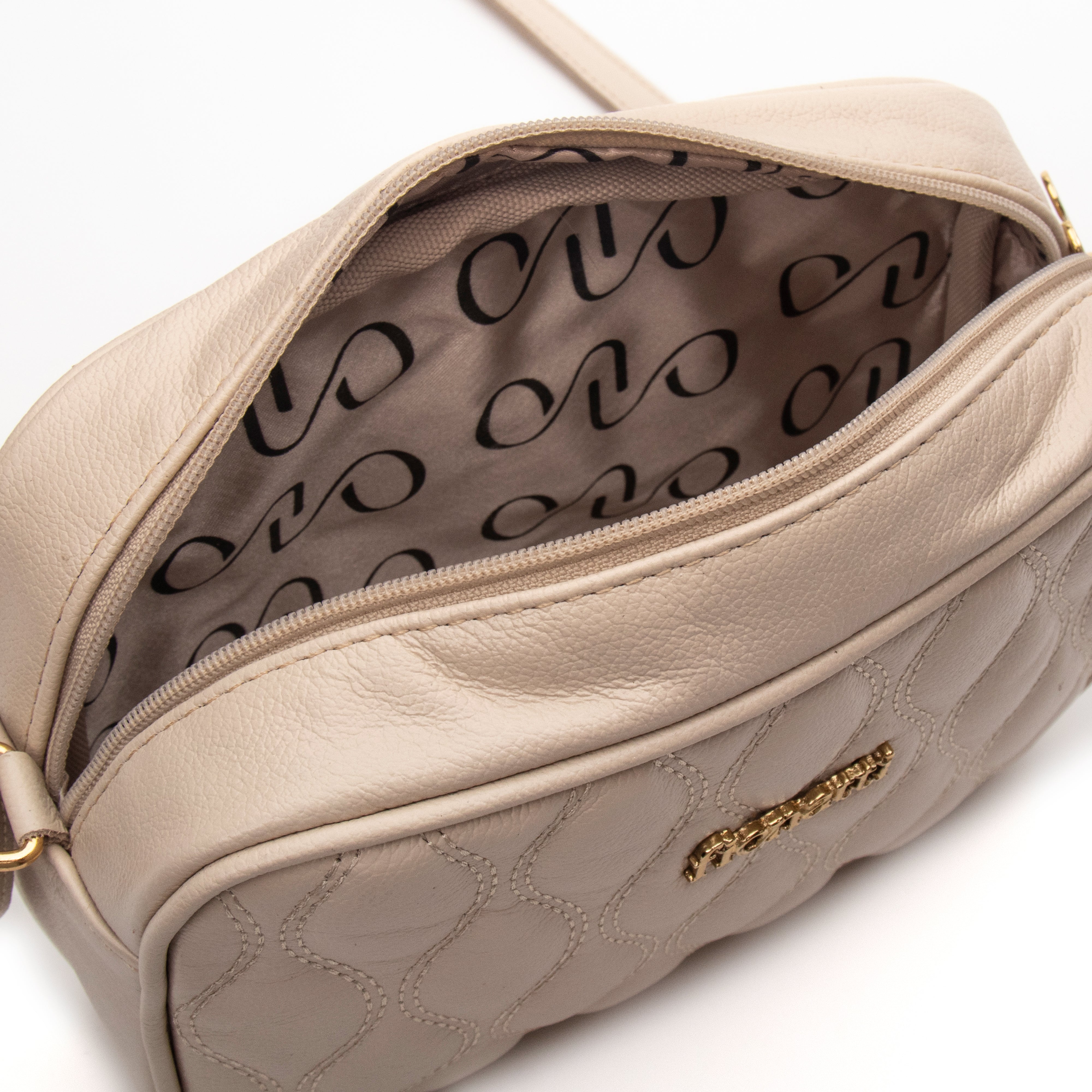 Bolsa Couro Legítimo Tiracolo Pequena Amalfi