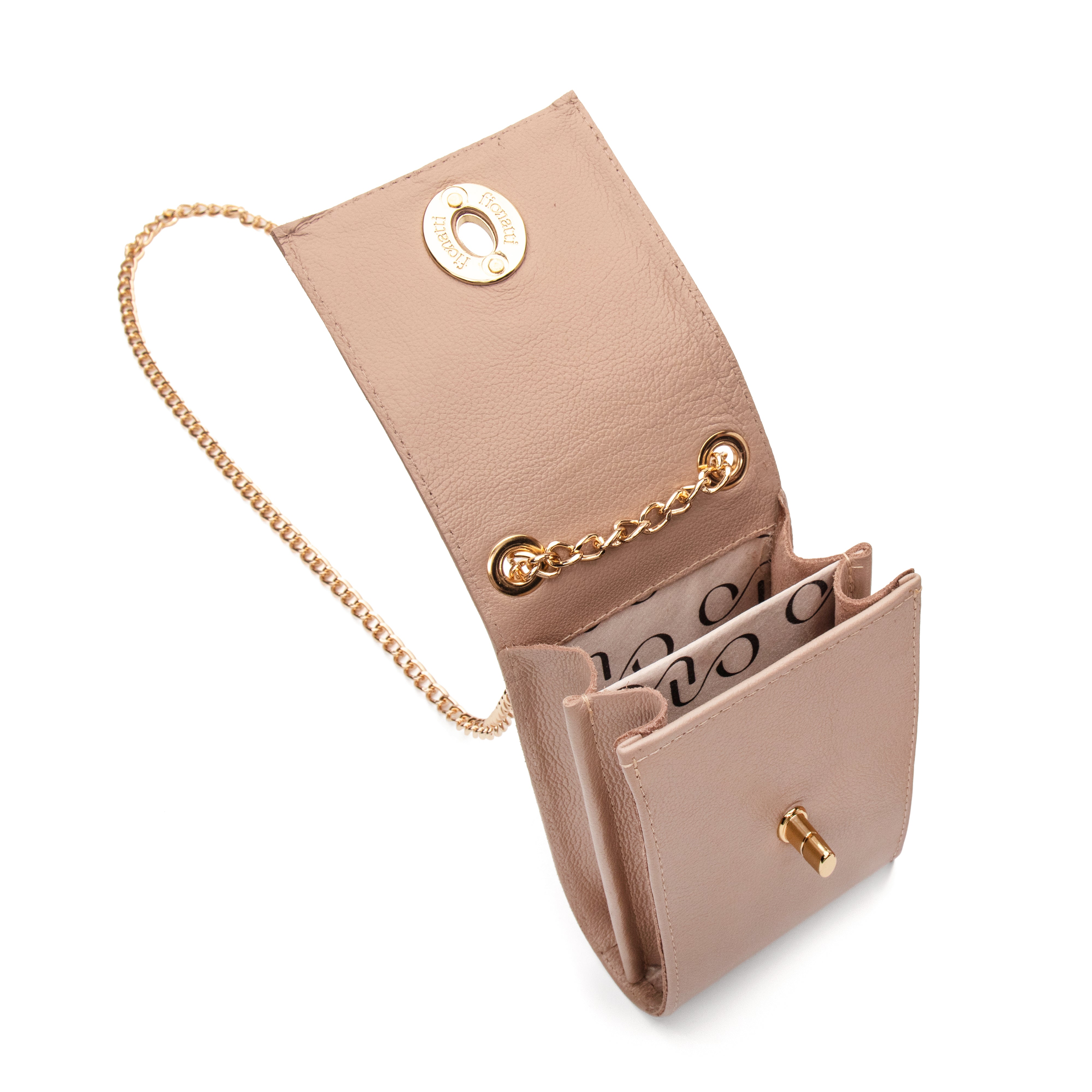 Bolsa Couro Legítimo Tiracolo Pequena Vicenza