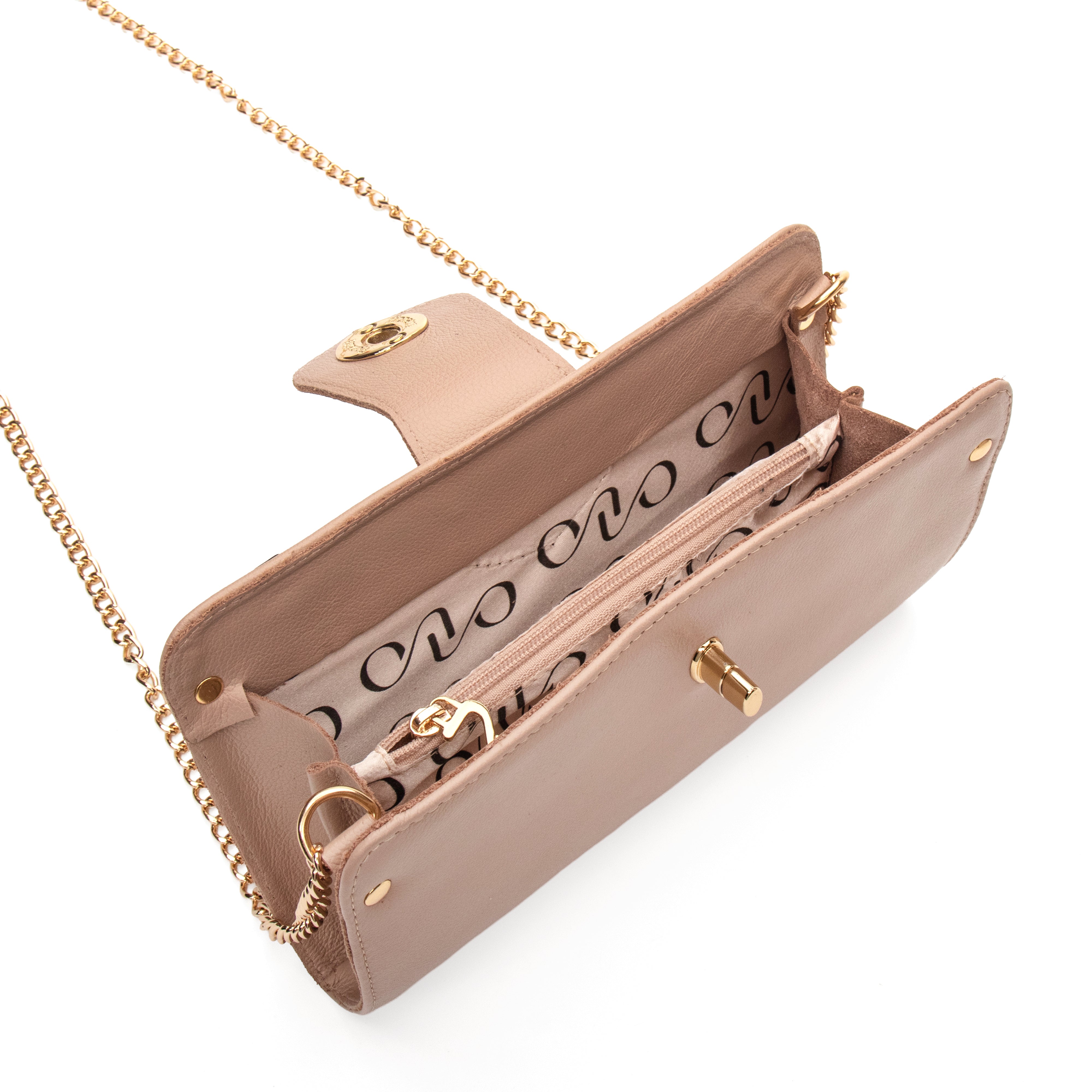 Bolsa Couro Legítimo Tiracolo Pequena Palermo