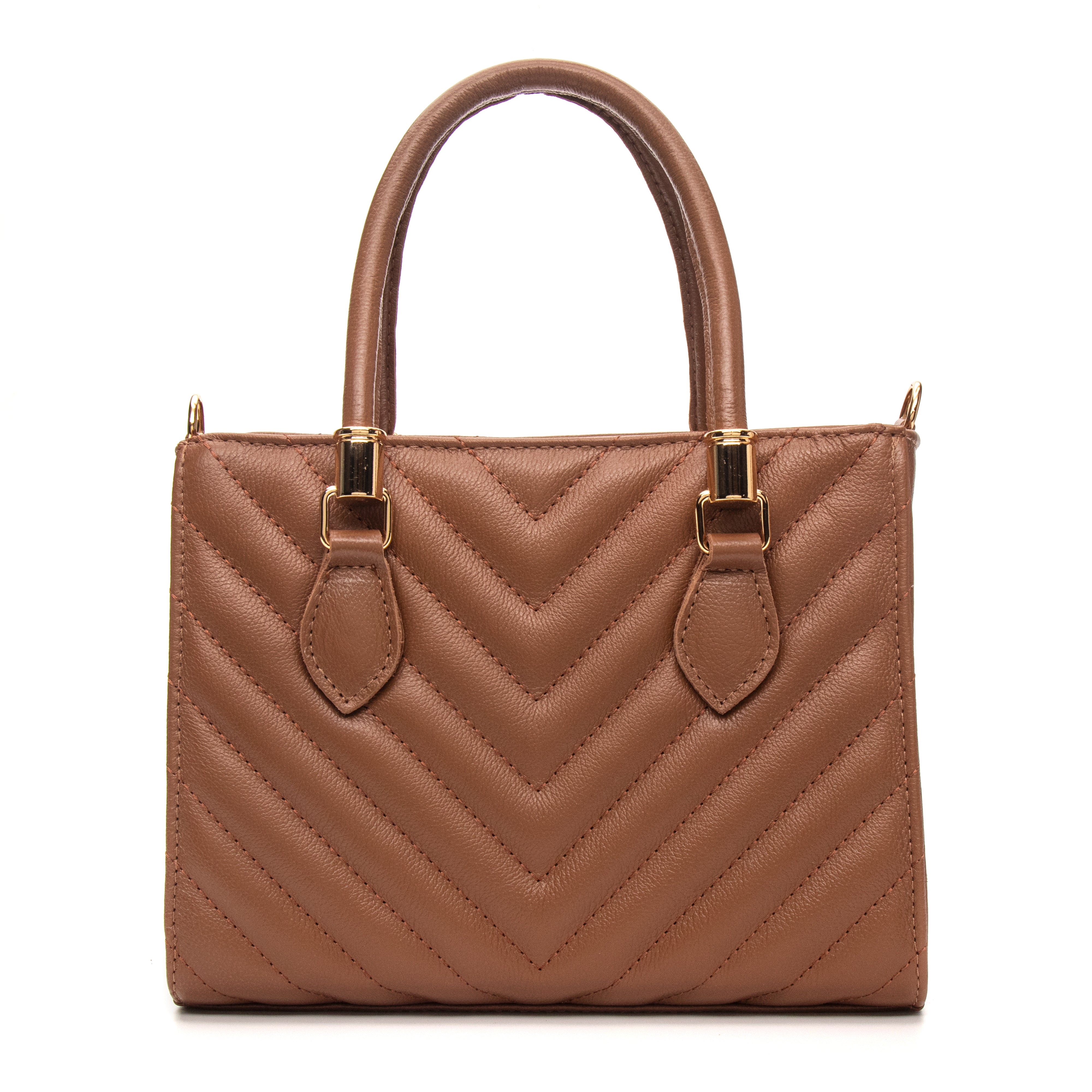 Bolsa Couro Legítimo Tote/Tiracolo Média Ravena