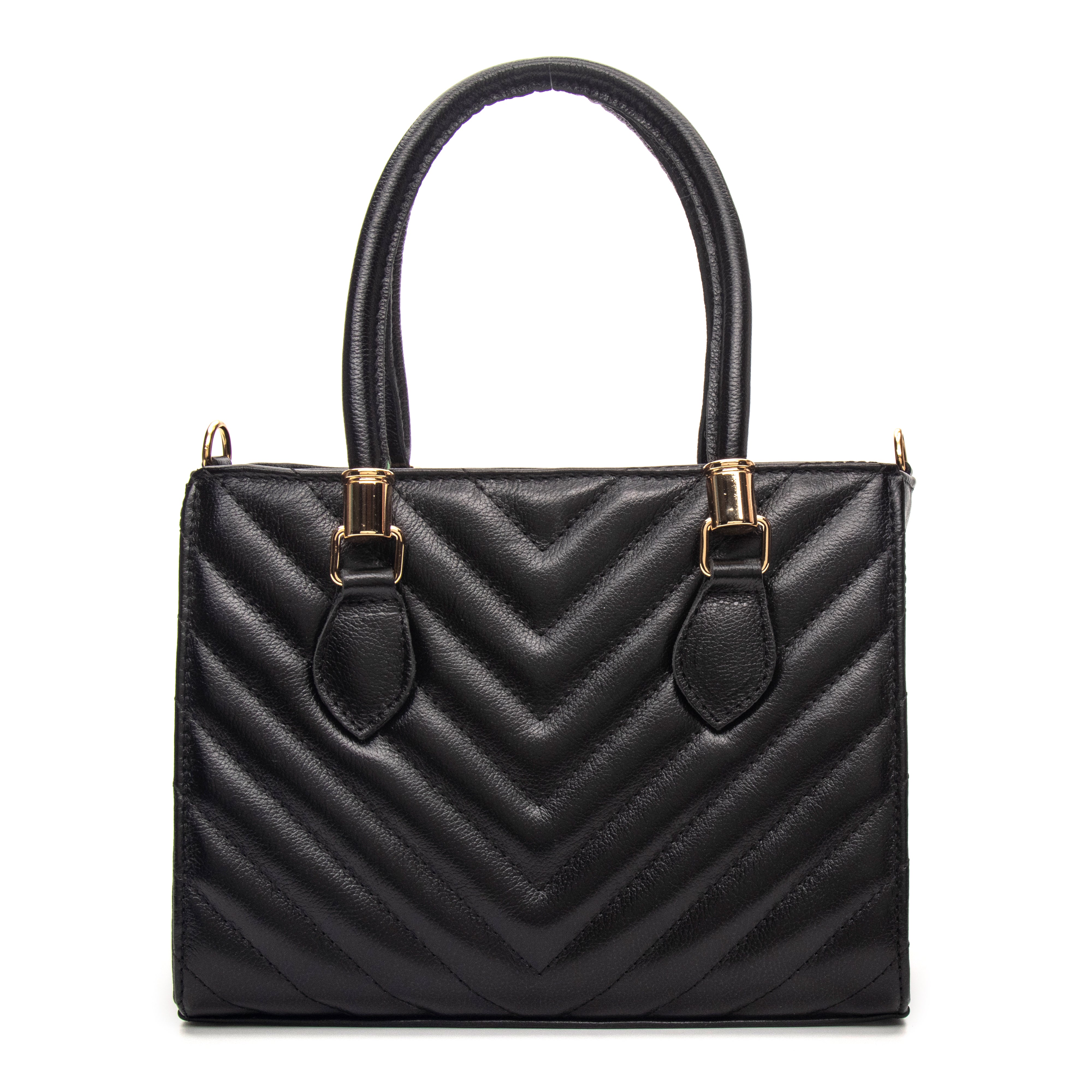 Bolsa Couro Legítimo Tote/Tiracolo Média Ravena