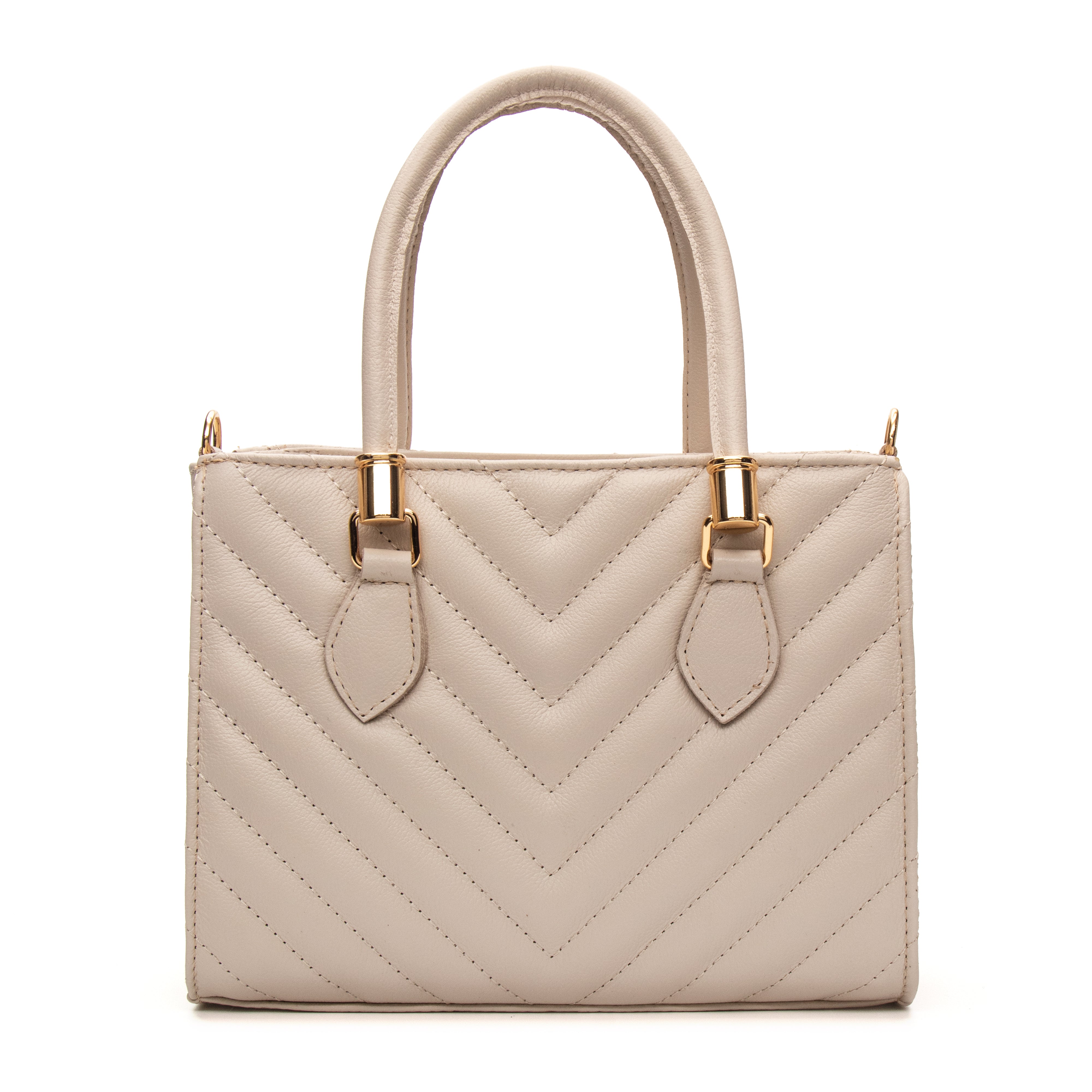 Bolsa Couro Legítimo Tote/Tiracolo Média Ravena