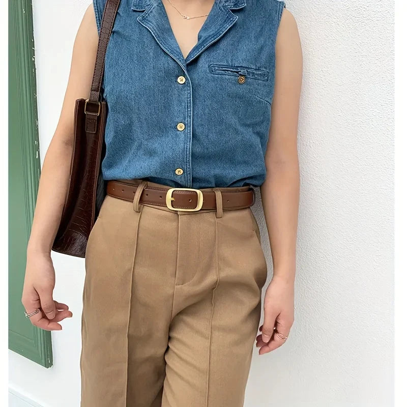 Cinto Couro Legítimo Jenny