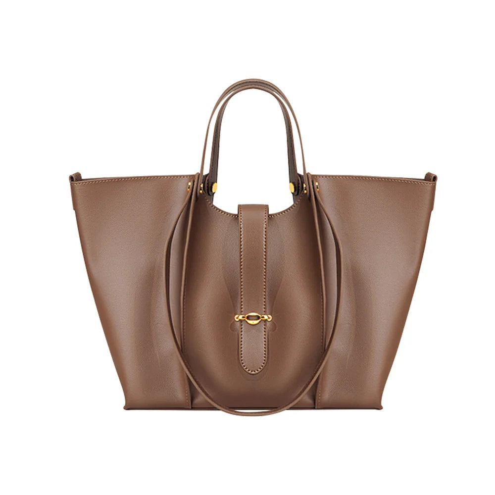 Bolsa Maxi Couro Legítimo Saad