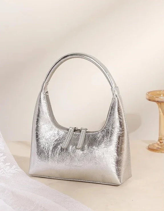 Bolsa Baguete Couro Legítimo Liz