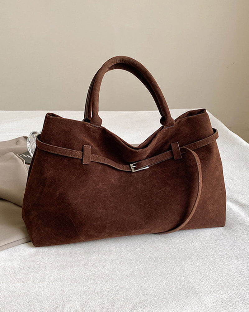 Bolsa Tote Grande Camurça Angelina