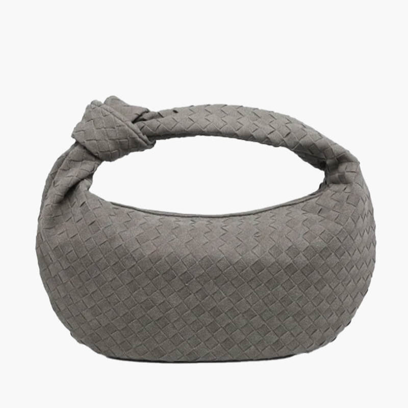 Bolsa Trançada Alice Grande Camurça