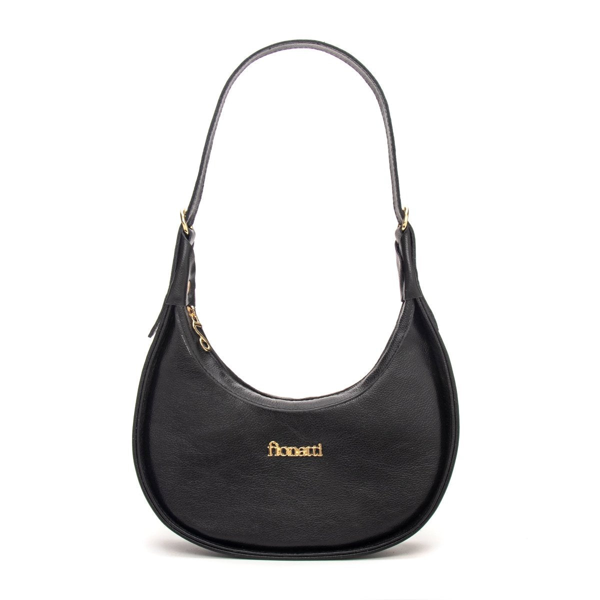 Bolsa Couro Legítimo Hobo Pequena Roma - FIONATTI