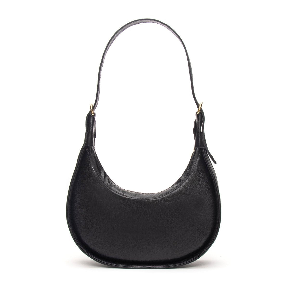 Bolsa Couro Legítimo Hobo Pequena Roma - FIONATTI