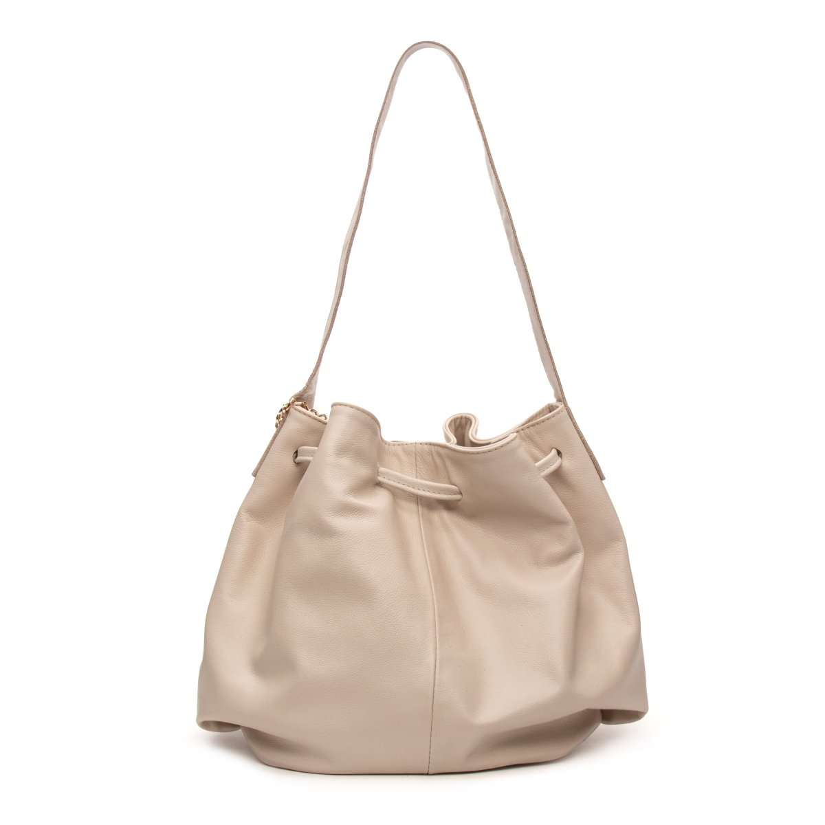 Bolsa Couro Legítimo Hobo/Saco Média Siena - FIONATTI