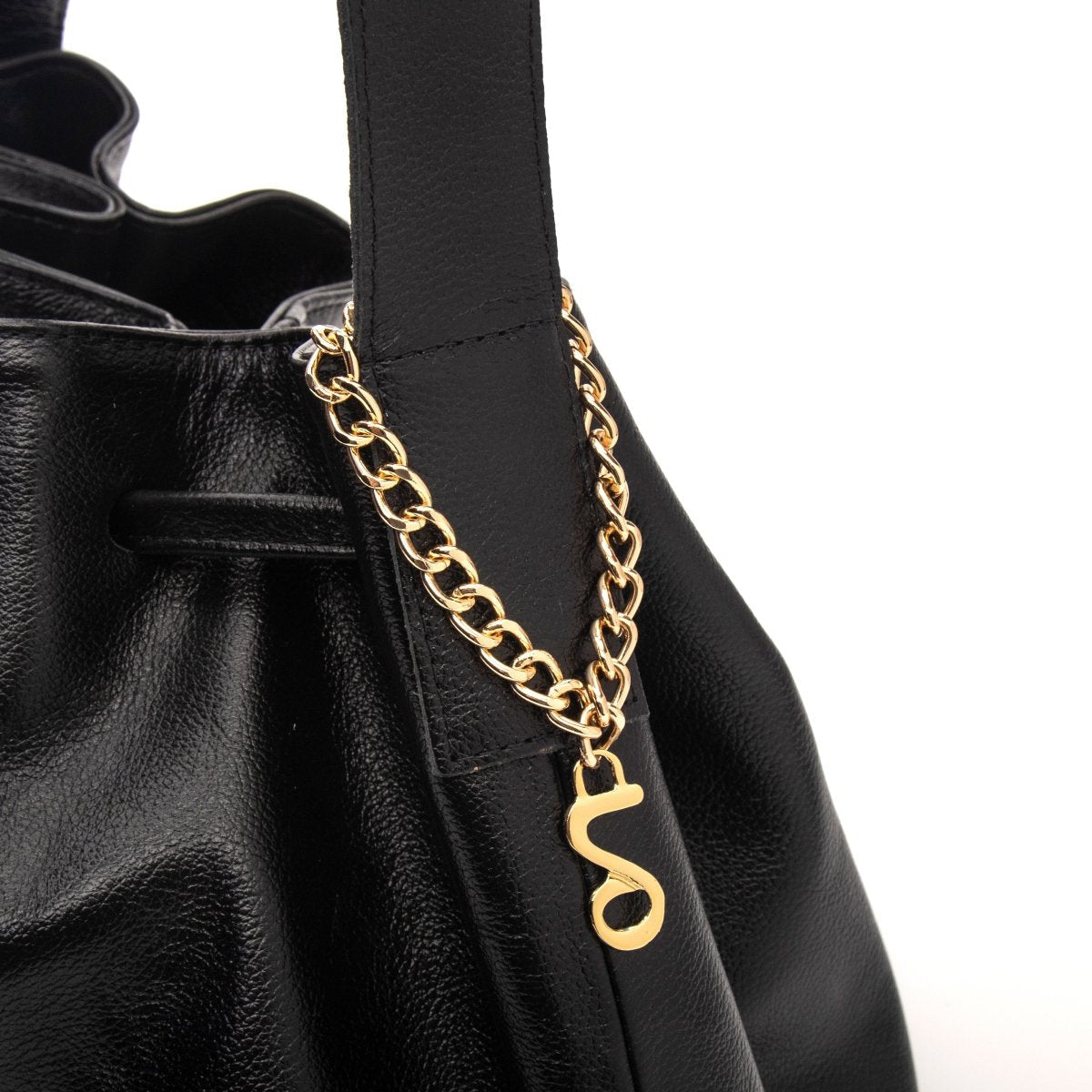 Bolsa Couro Legítimo Hobo/Saco Média Siena - FIONATTI