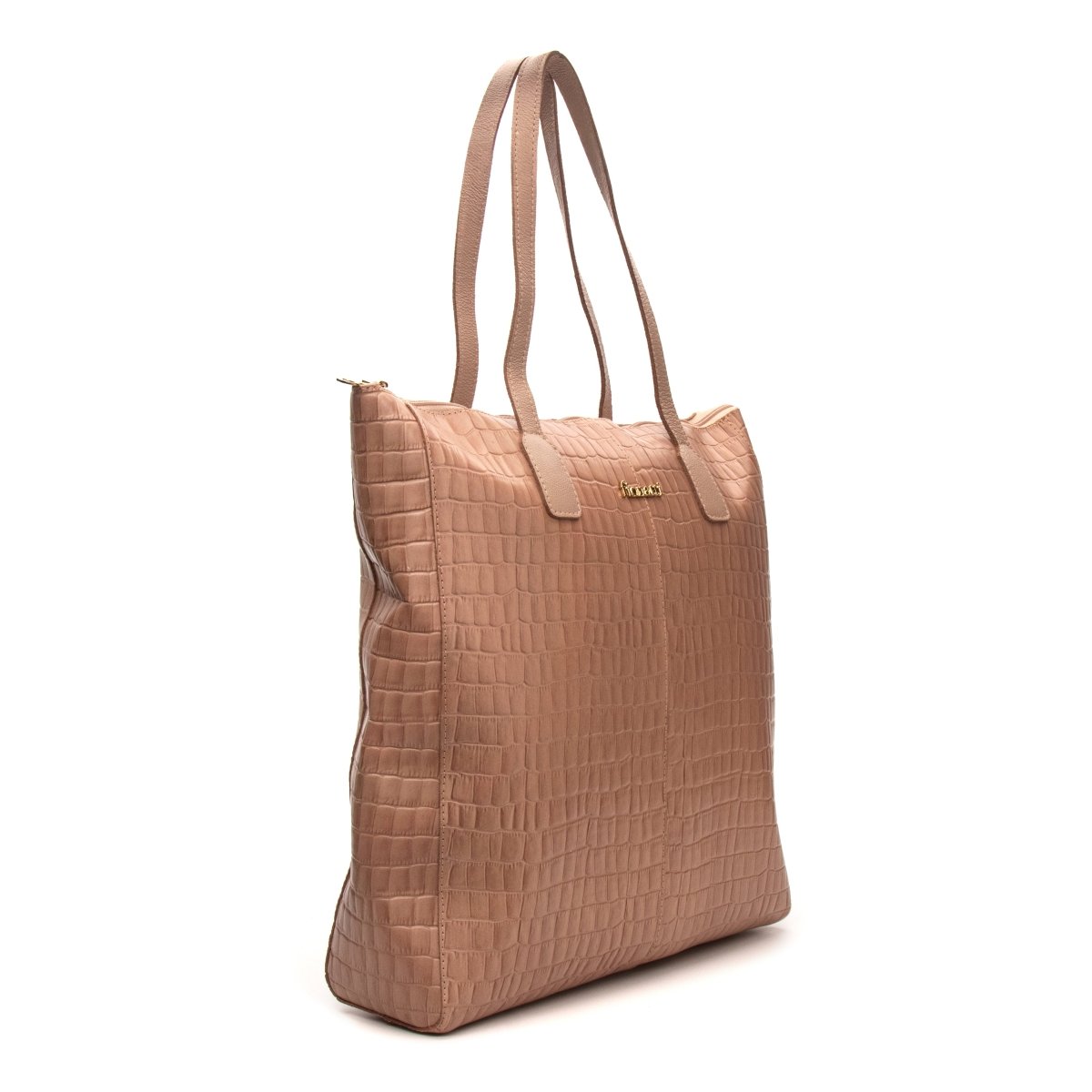 Bolsa Couro Legítimo Shopping Grande Turim - FIONATTI