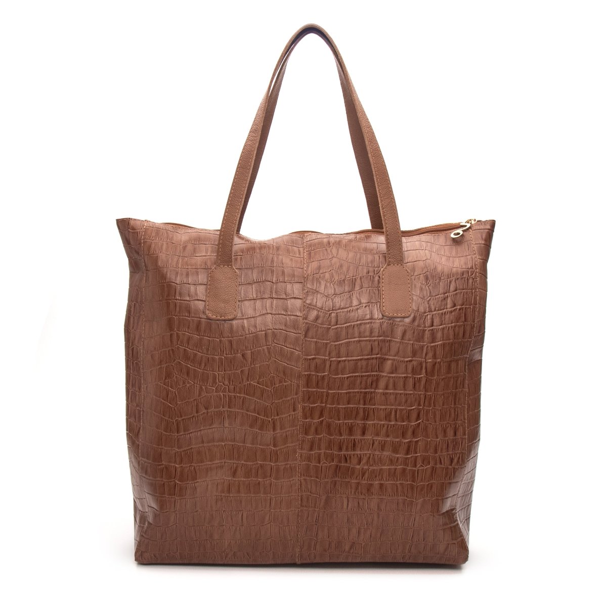 Bolsa Couro Legítimo Shopping Grande Turim - FIONATTI