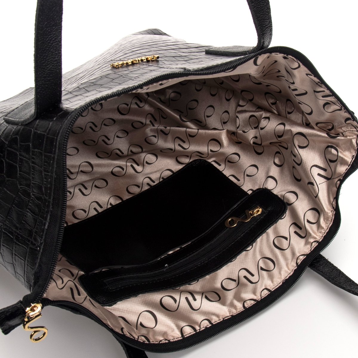 Bolsa Couro Legítimo Shopping Grande Turim - FIONATTI