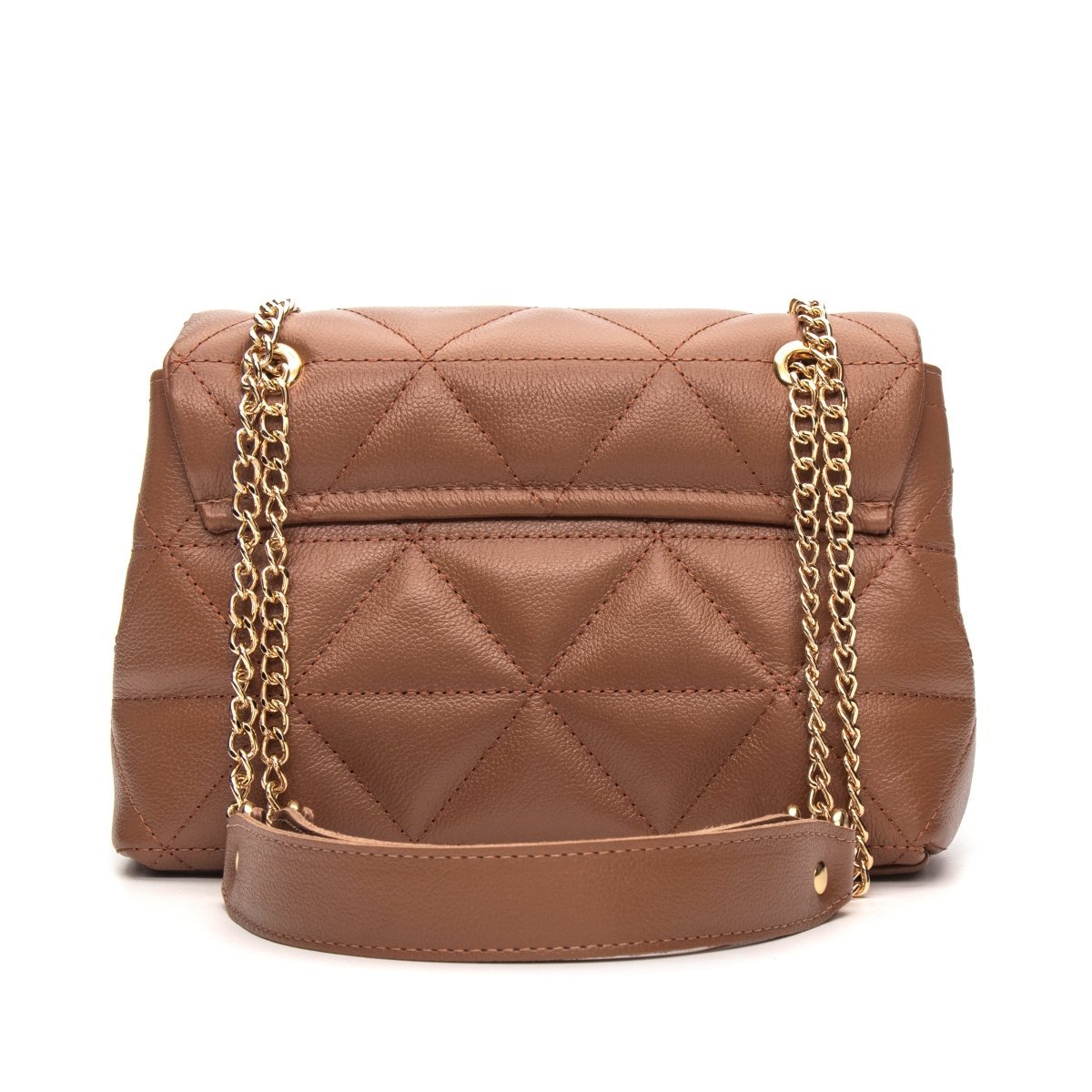 Bolsa Couro Legítimo Tiracolo Matelasse Média Firenze - FIONATTI