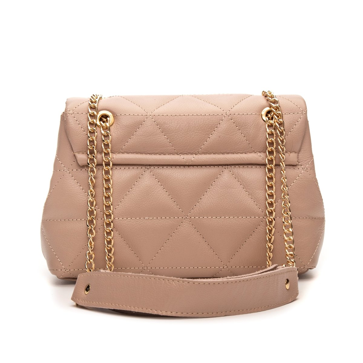 Bolsa Couro Legítimo Tiracolo Matelasse Média Firenze - FIONATTI