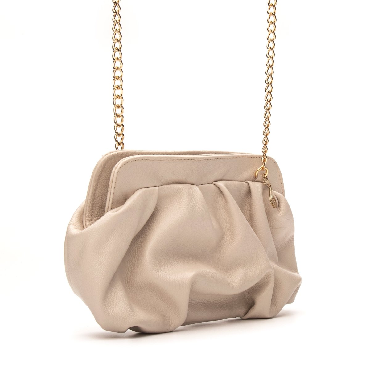 Bolsa Couro Legítimo Tiracolo Pequena Capri - FIONATTI