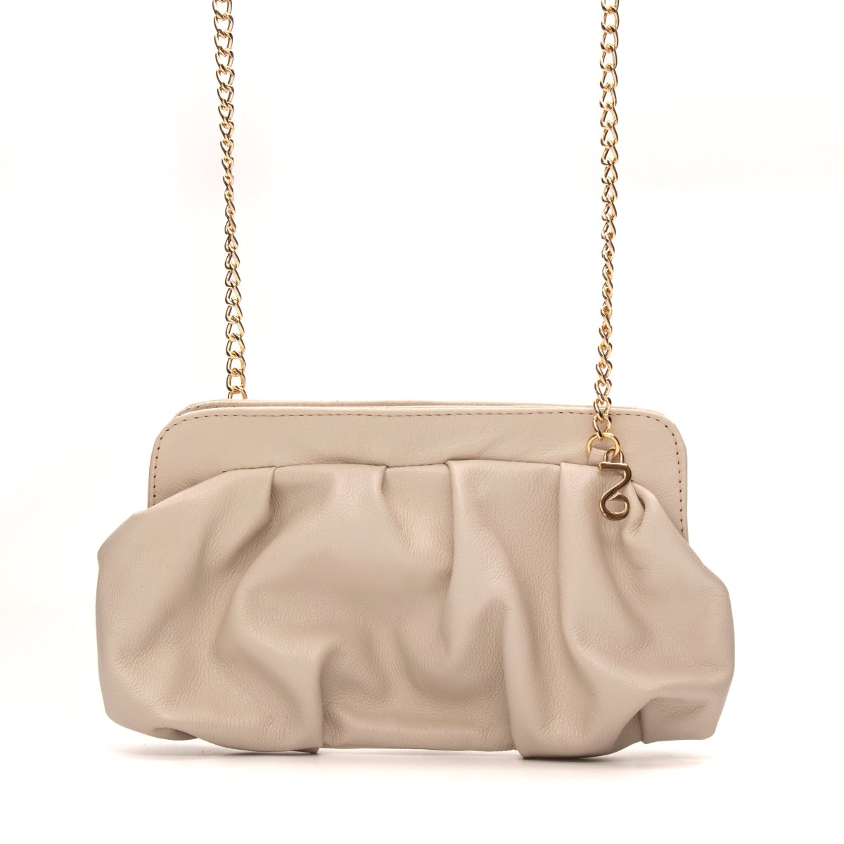 Bolsa Couro Legítimo Tiracolo Pequena Capri - FIONATTI