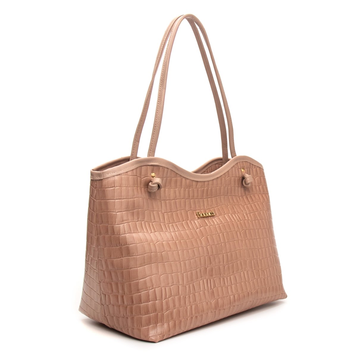 Bolsa Couro Legítimo Tote Grande Bellagio - FIONATTI