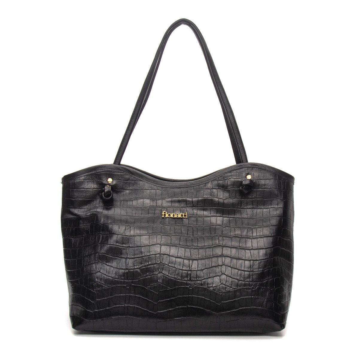 Bolsa Couro Legítimo Tote Grande Bellagio - FIONATTI