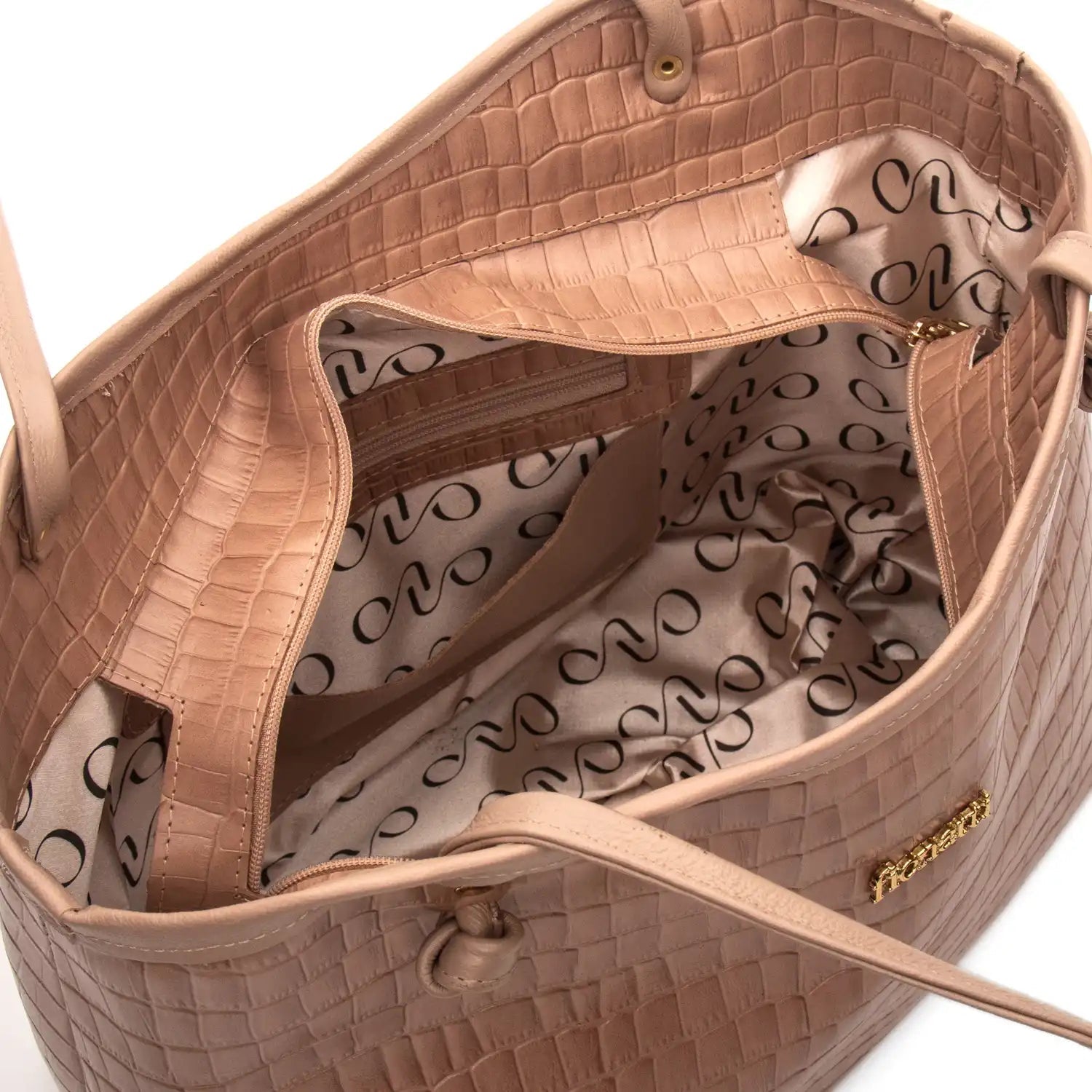 Bolsa Couro Legítimo Tote Grande Bellagio feminina | FIONATTI