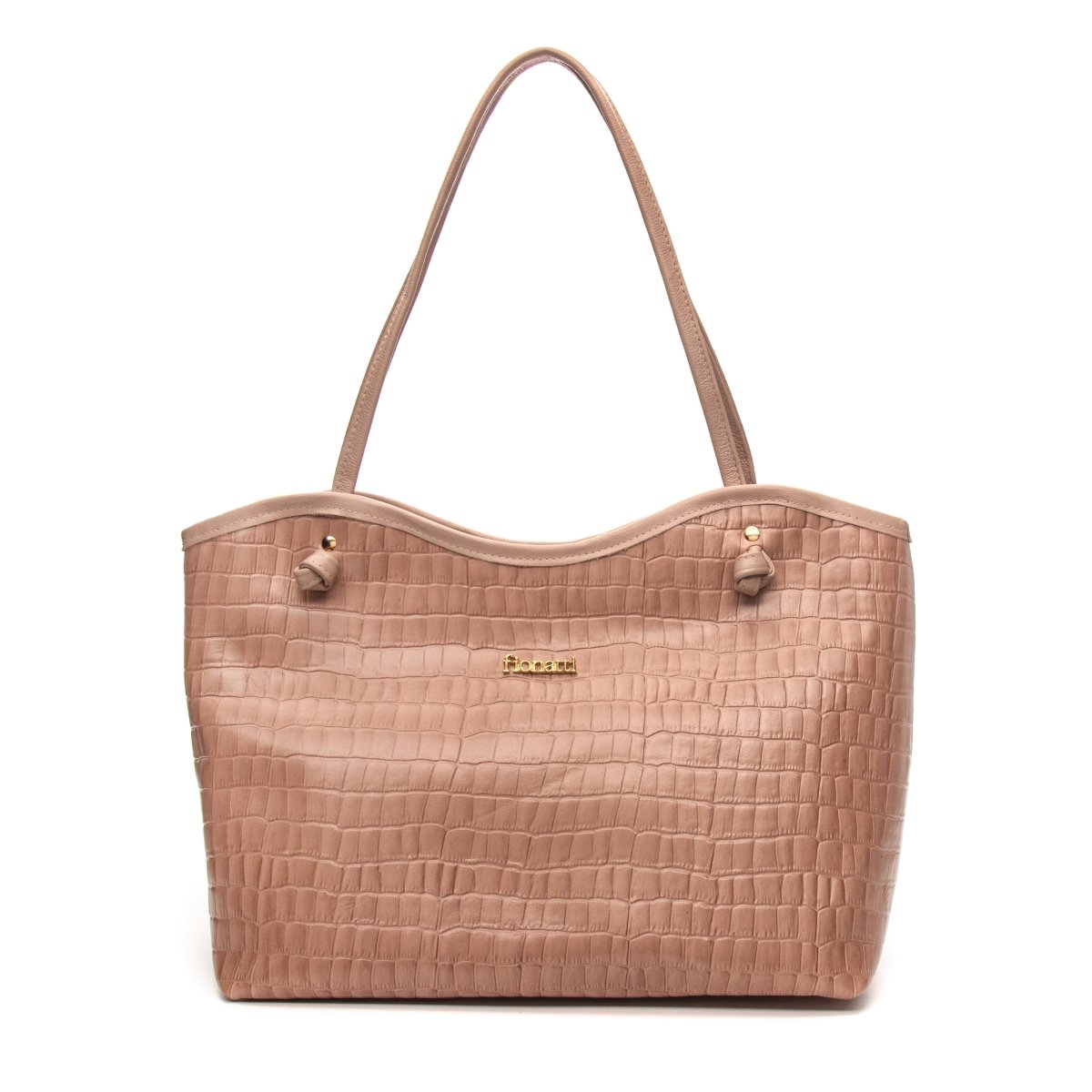Bolsa Couro Legítimo Tote Grande Bellagio - FIONATTI