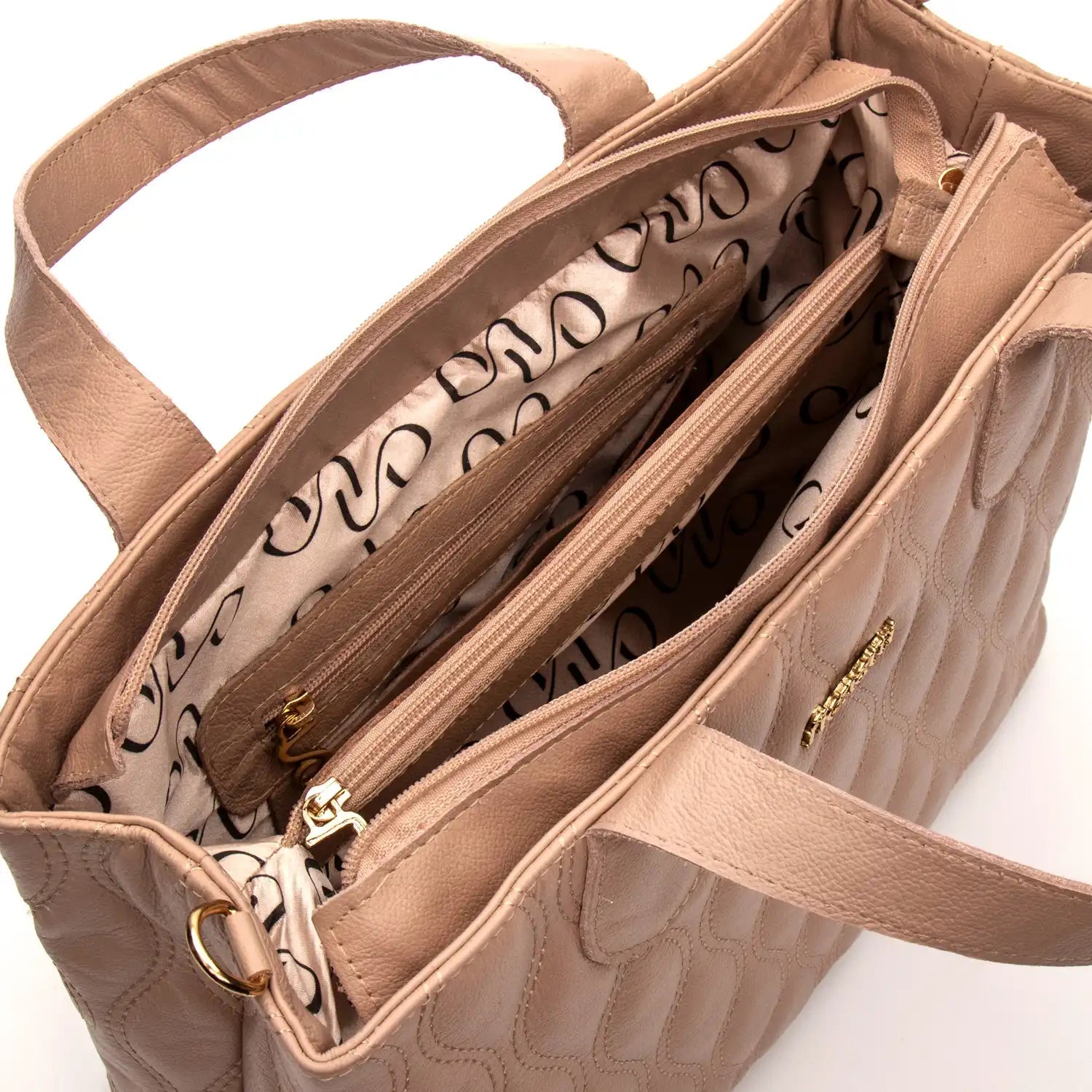 Bolsa Couro Legítimo Tote Grande Milano feminina | FIONATTI