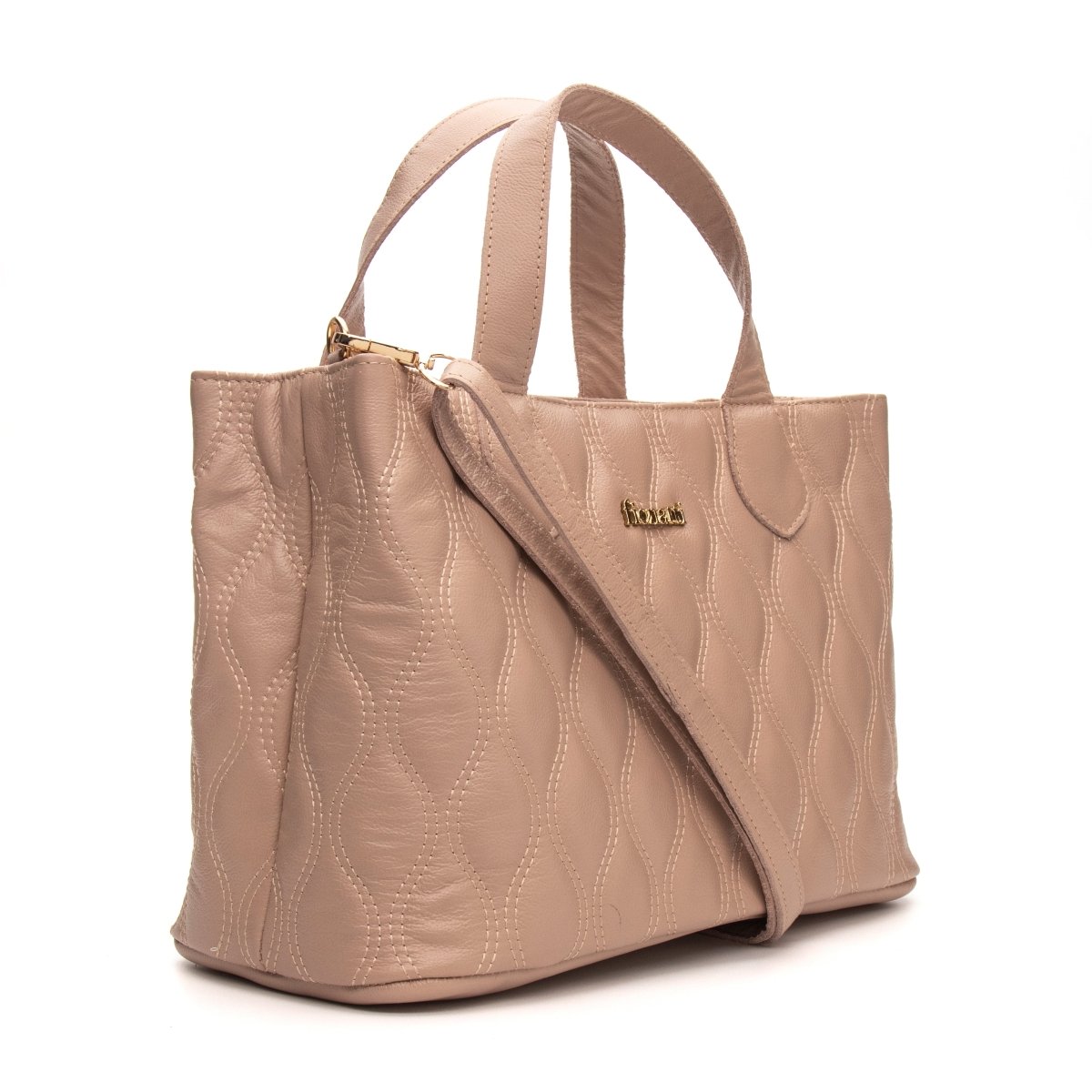 Bolsa Couro Legítimo Tote Grande Milano - FIONATTI