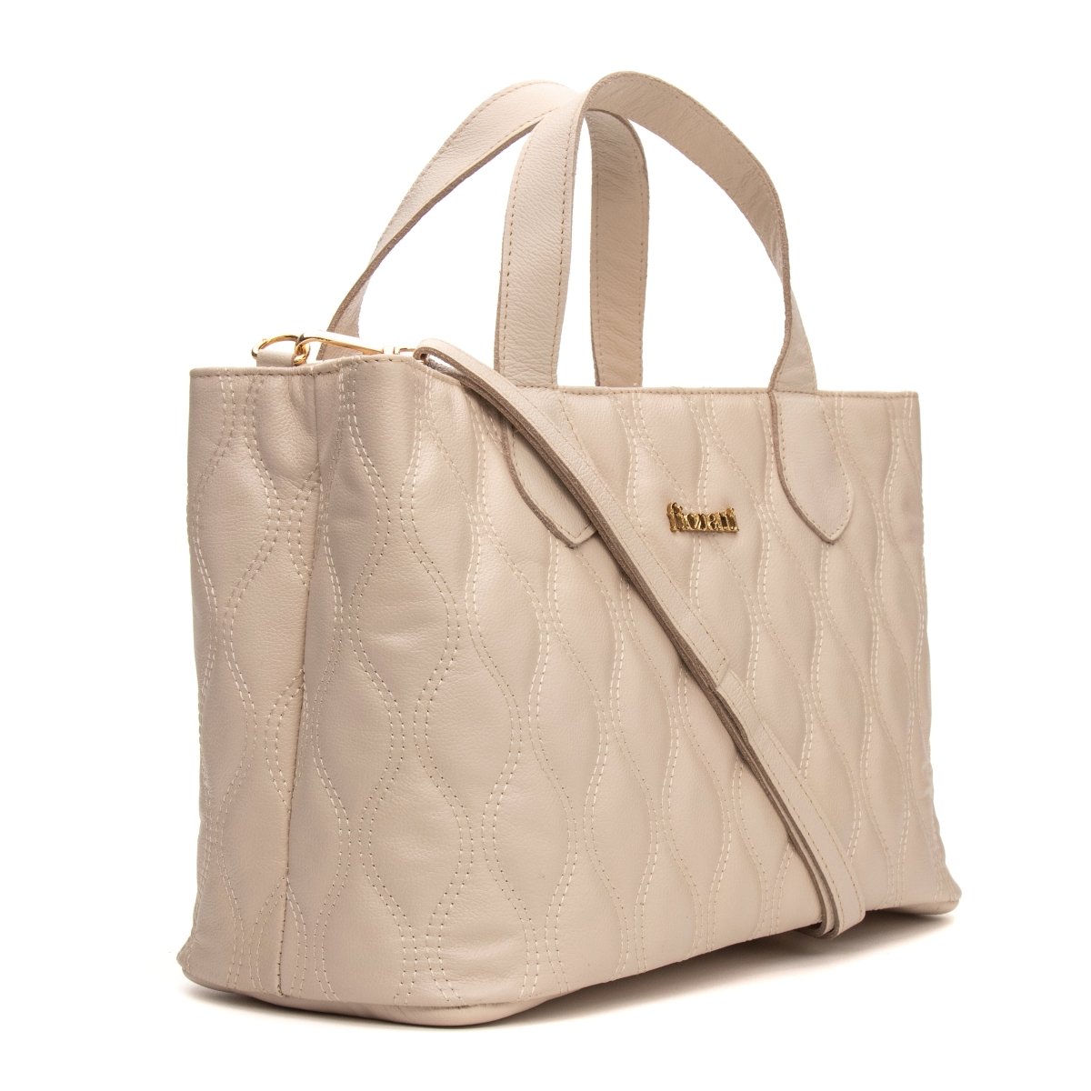 Bolsa Couro Legítimo Tote Grande Milano - FIONATTI