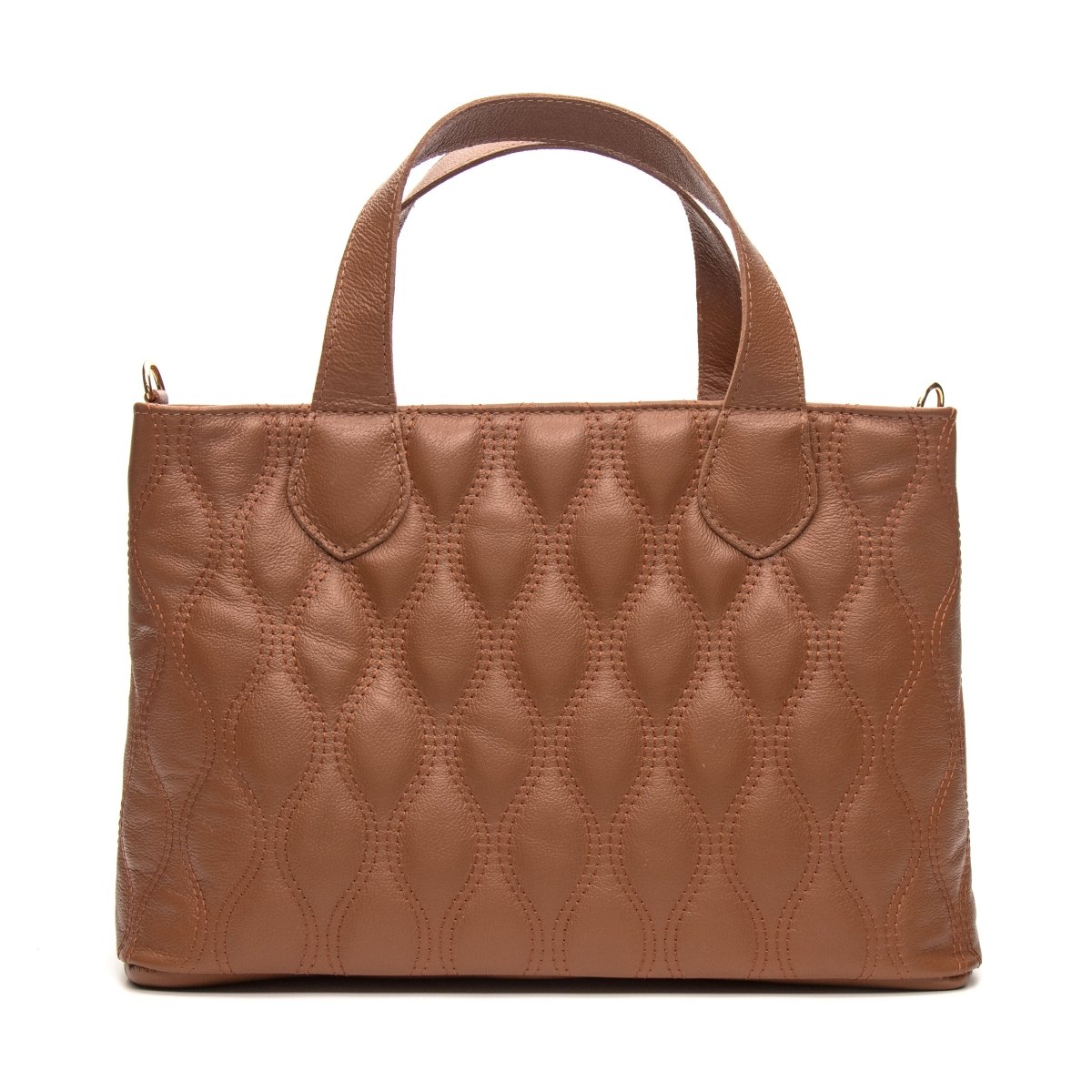 Bolsa Couro Legítimo Tote Grande Milano - FIONATTI