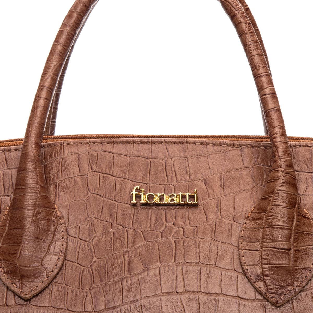 Bolsa Couro Legítimo Tote/Tiracolo Grande Pisa - FIONATTI
