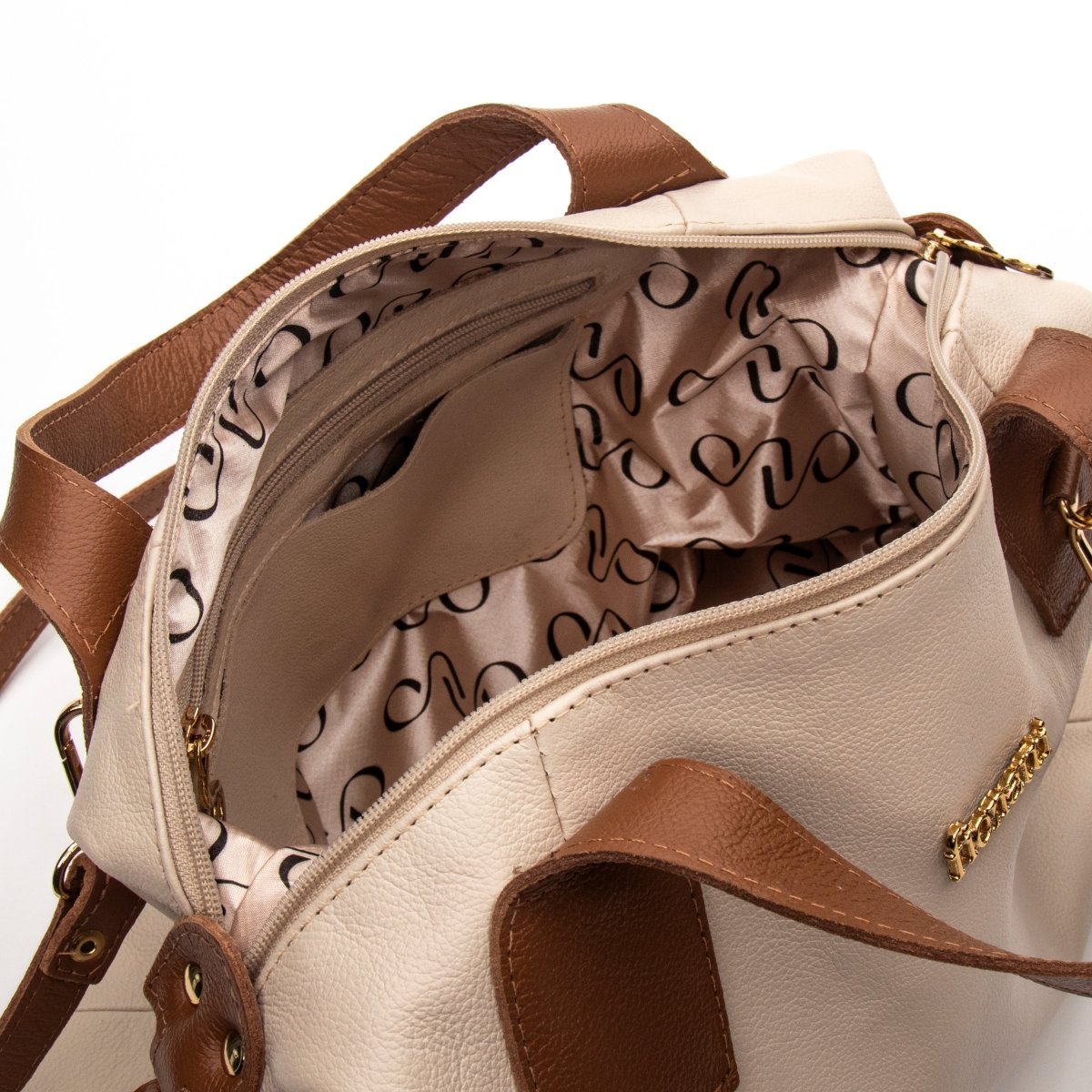 Bolsa Couro Legítimo Tote/Tiracolo Média Verona - FIONATTI