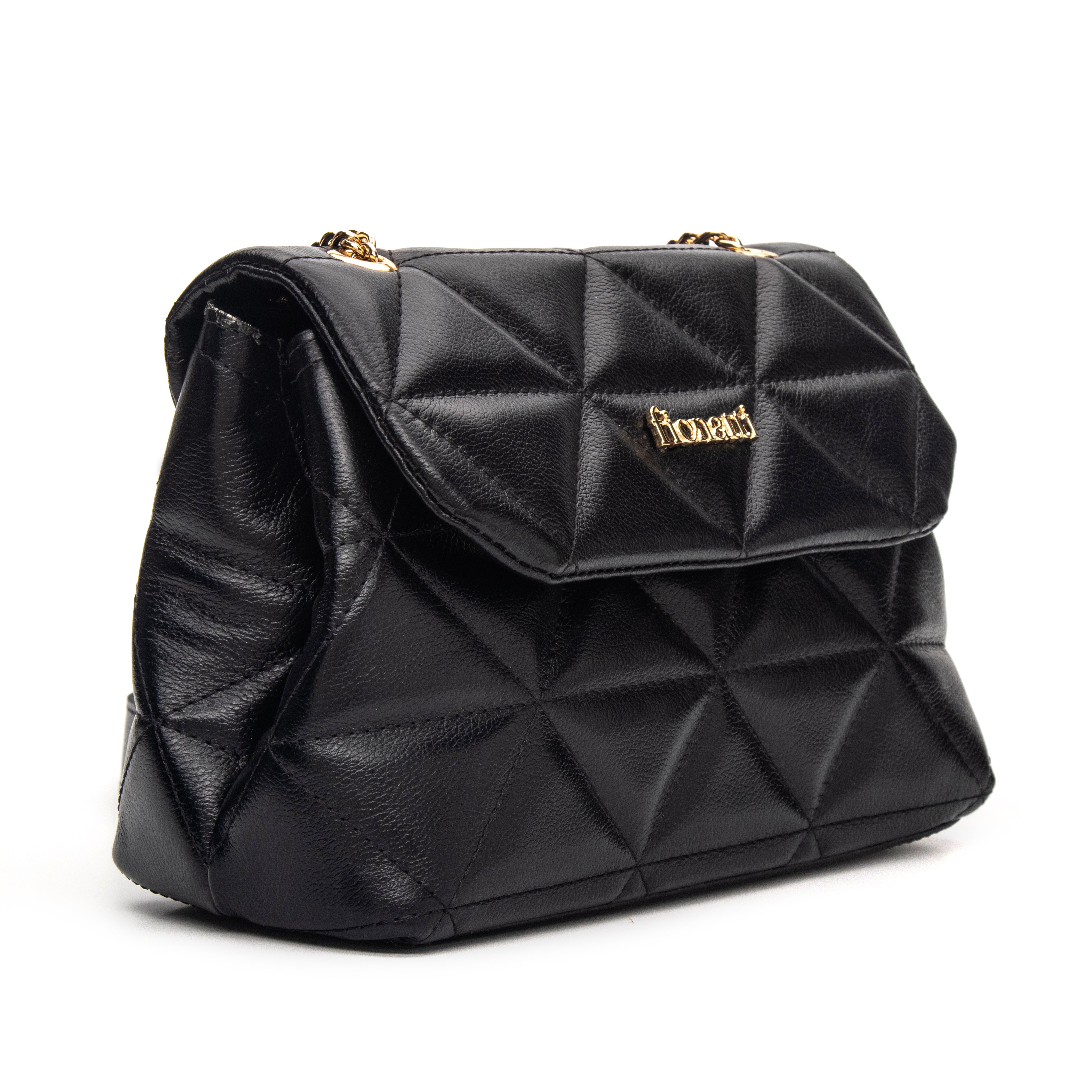 Bolsa Couro Legítimo Tiracolo Matelasse Média Firenze