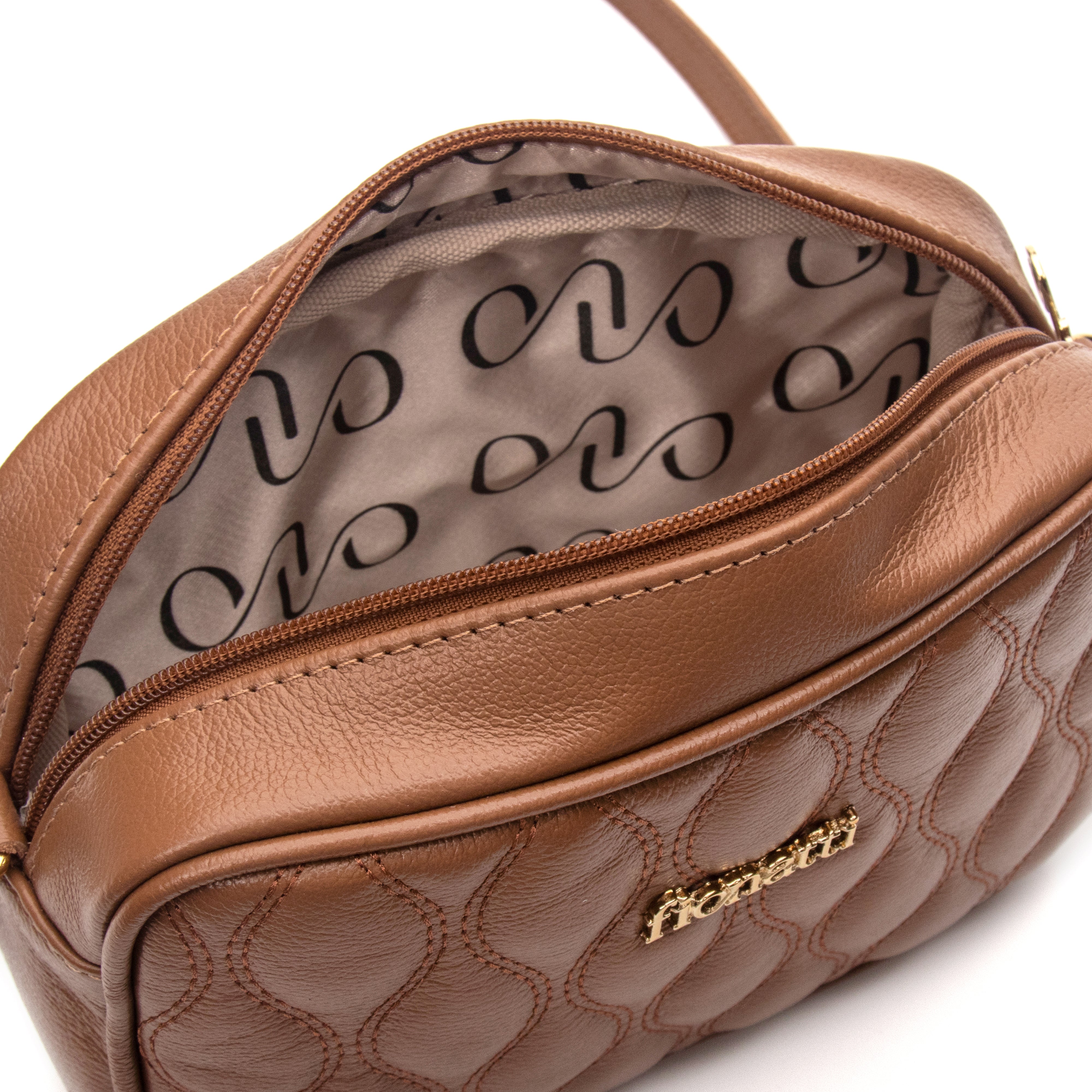 Bolsa Couro Legítimo Tiracolo Pequena Amalfi