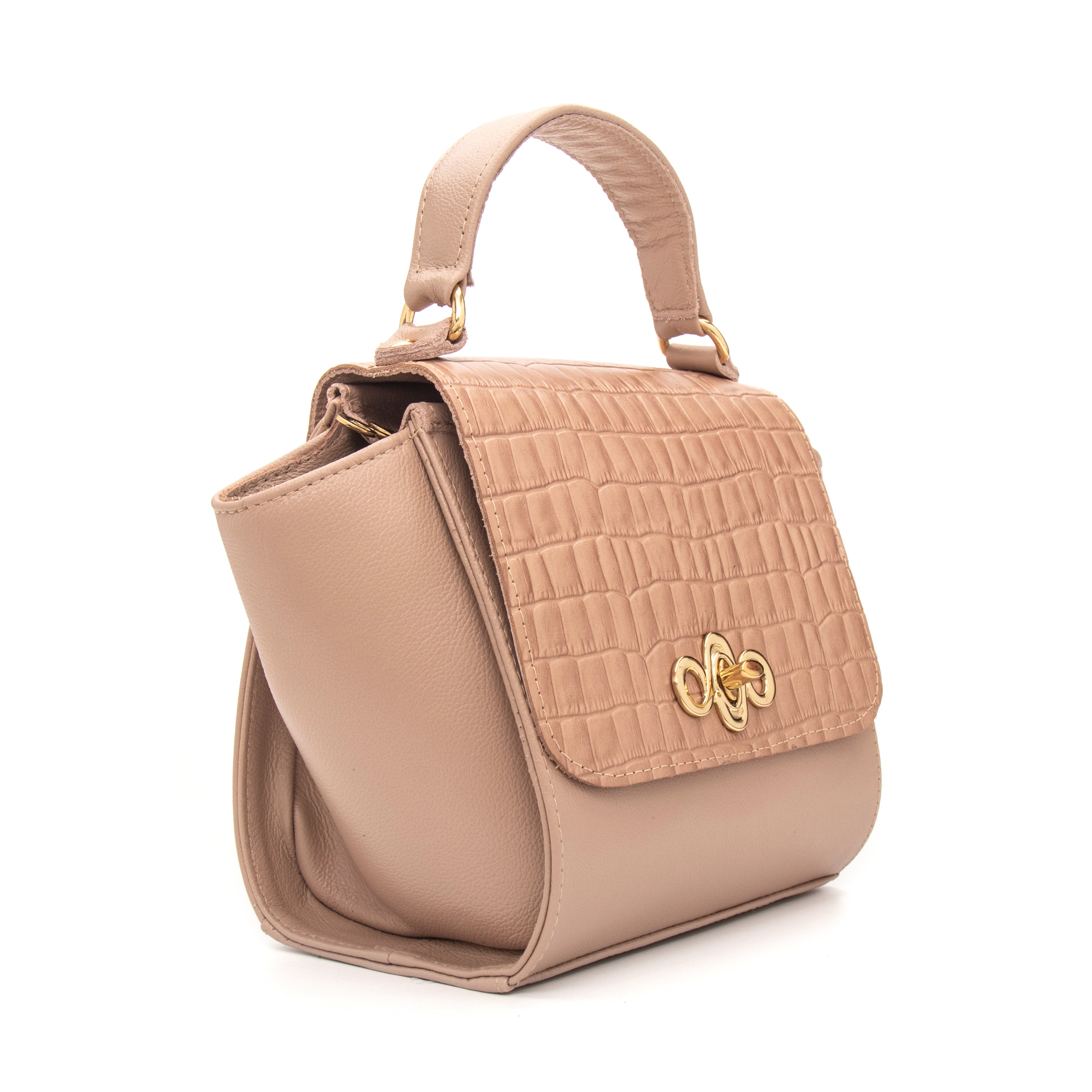 Bolsa Couro Legítimo Tiracolo/Handbag Pequena Portofino