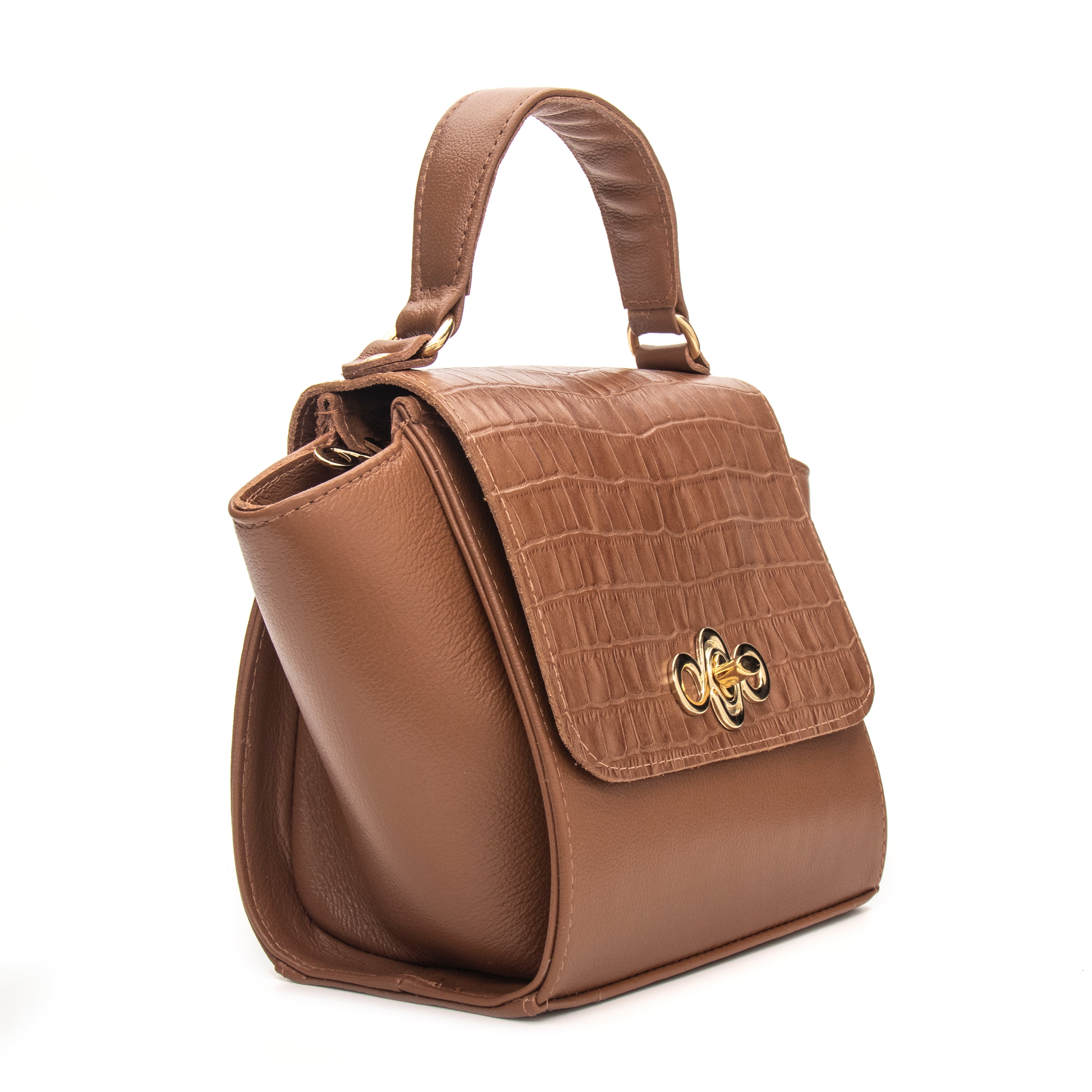 Bolsa Couro Legítimo Tiracolo/Handbag Pequena Portofino