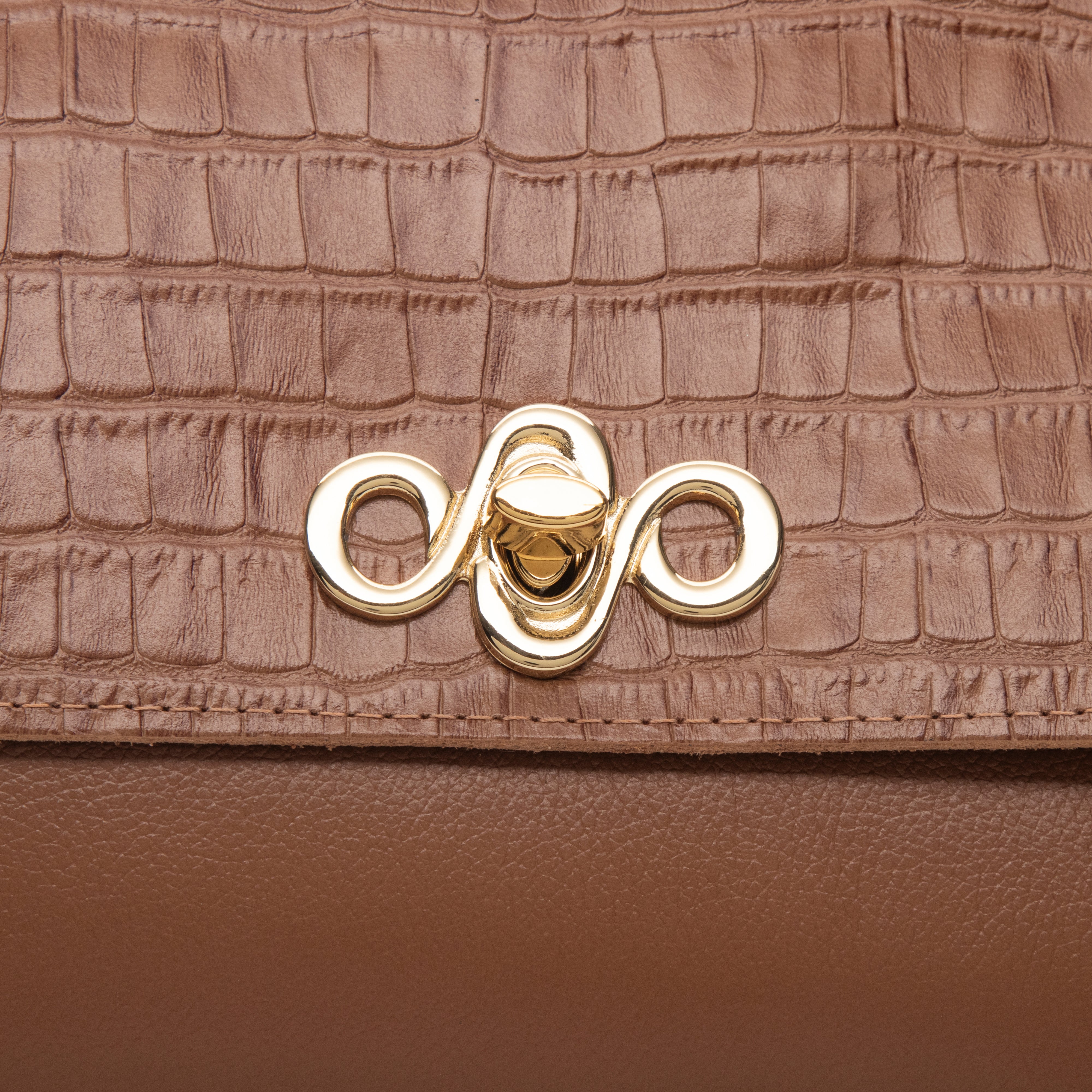 Bolsa Couro Legítimo Tiracolo/Handbag Pequena Portofino