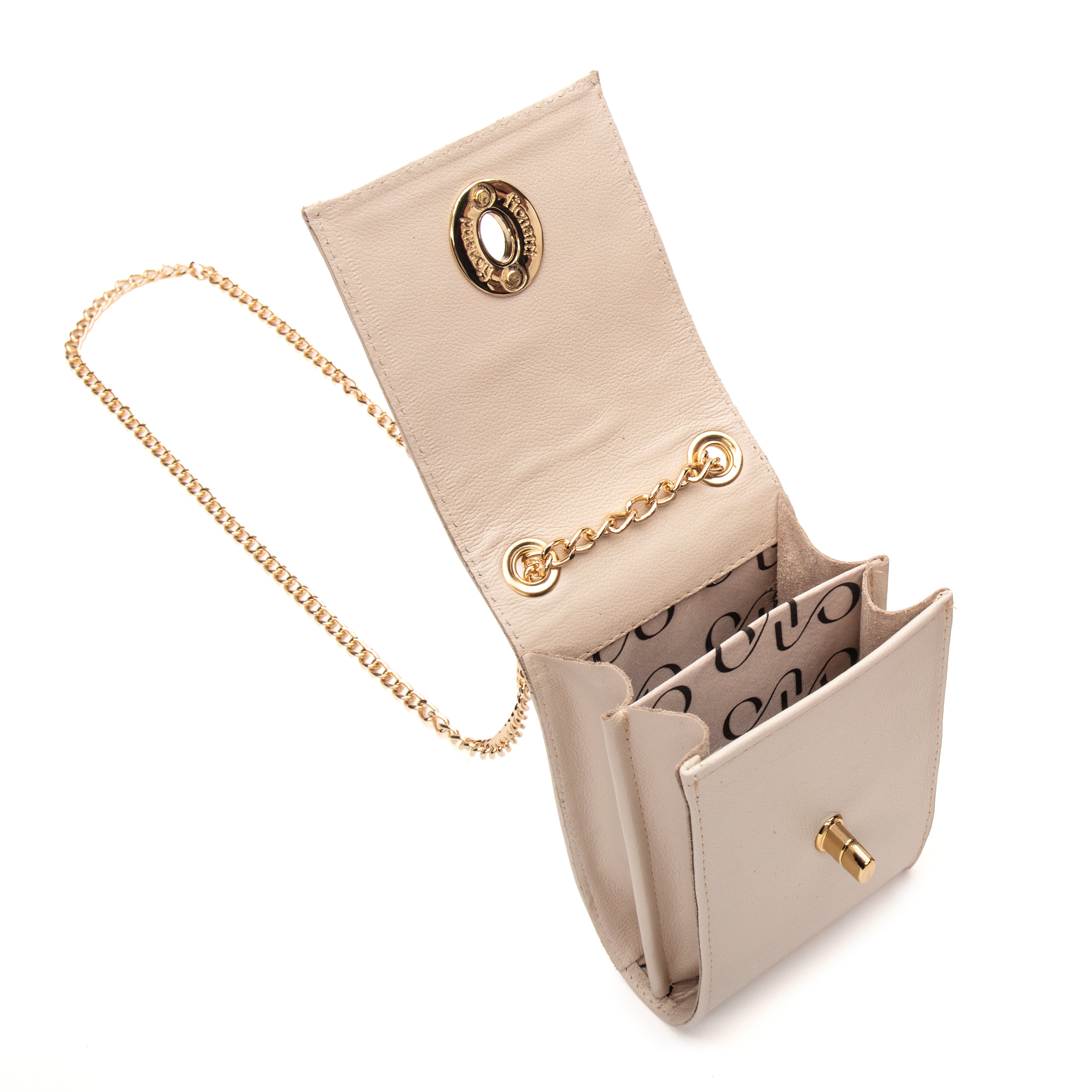 Bolsa Couro Legítimo Tiracolo Pequena Vicenza