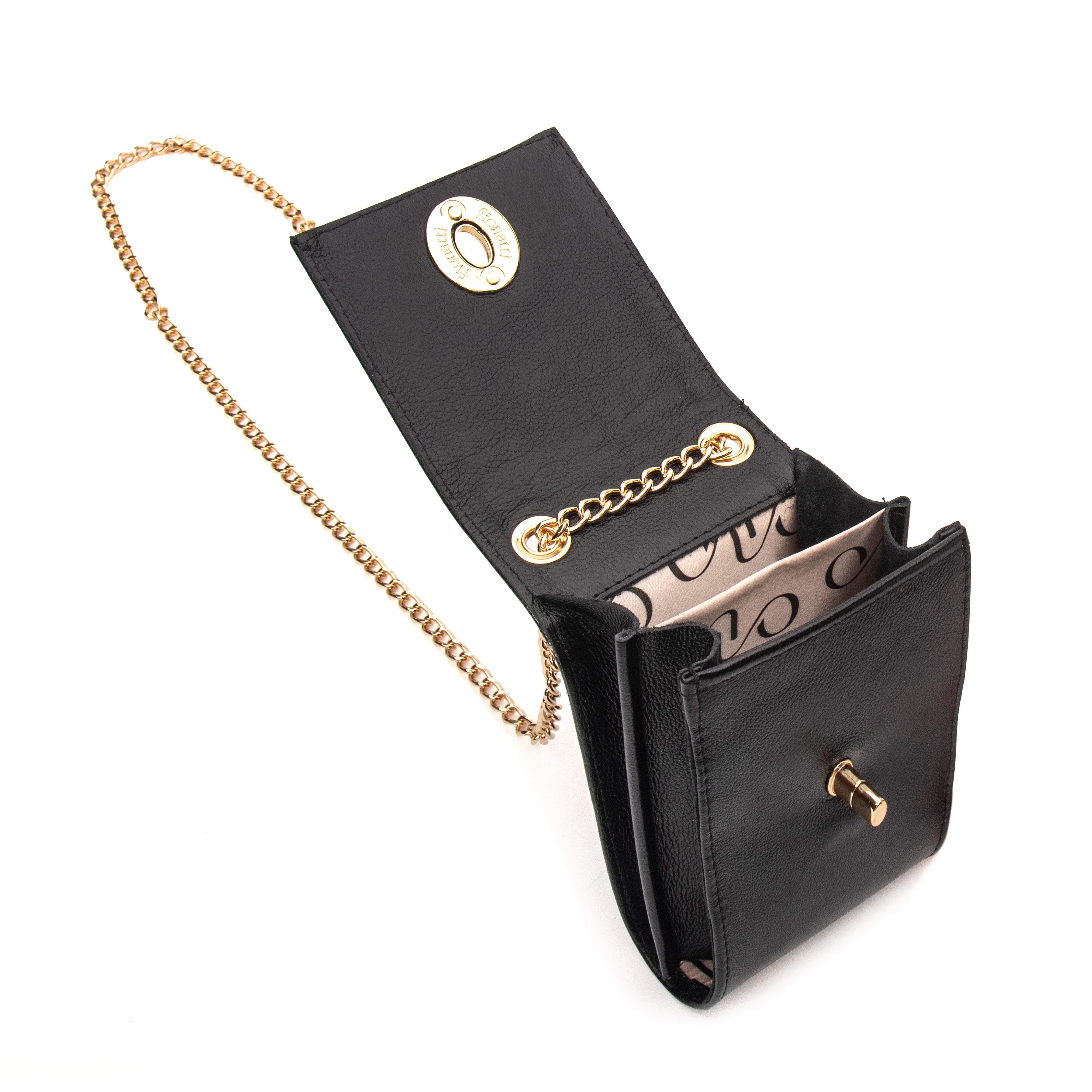 Bolsa Couro Legítimo Tiracolo Pequena Vicenza