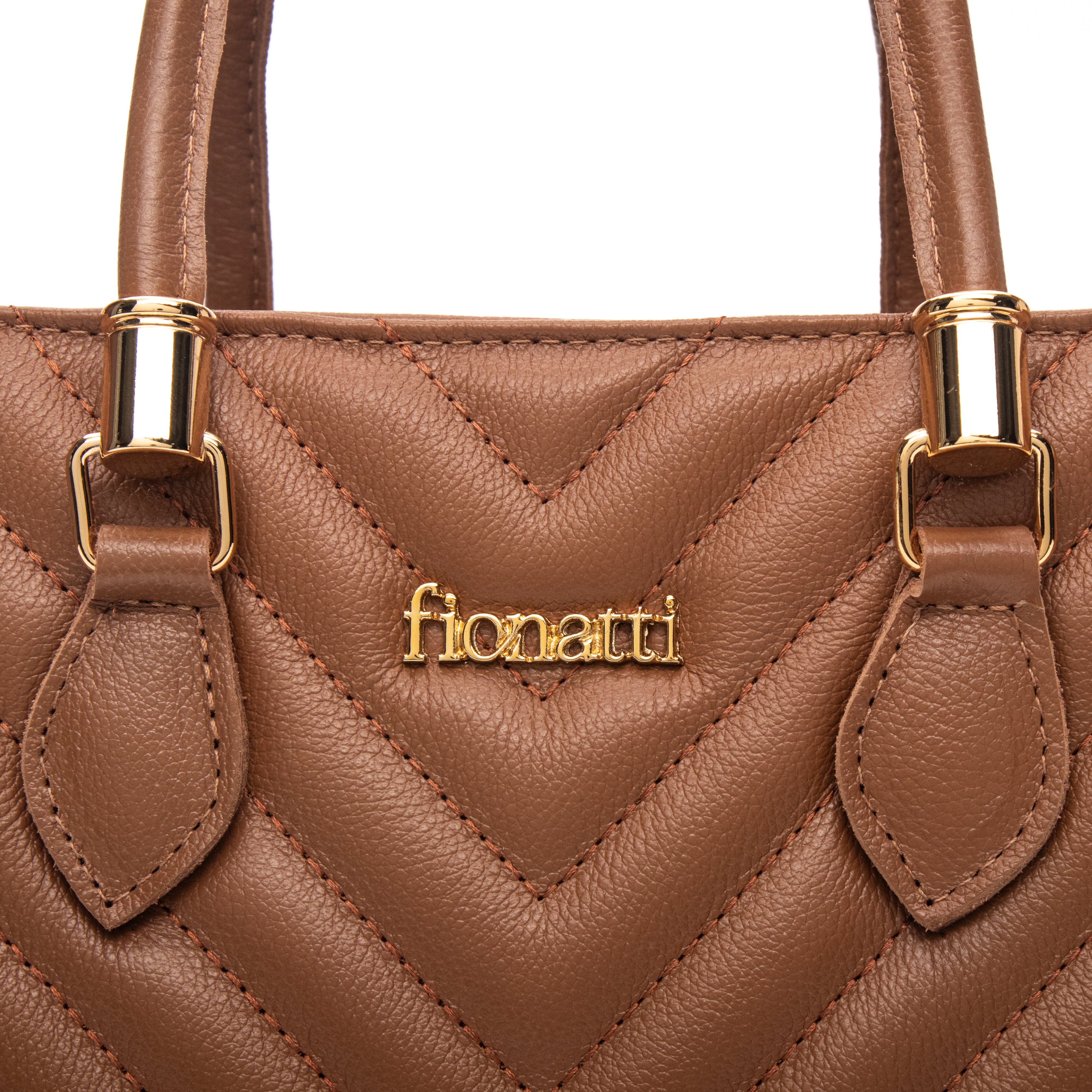 Bolsa Couro Legítimo Tote/Tiracolo Média Ravena