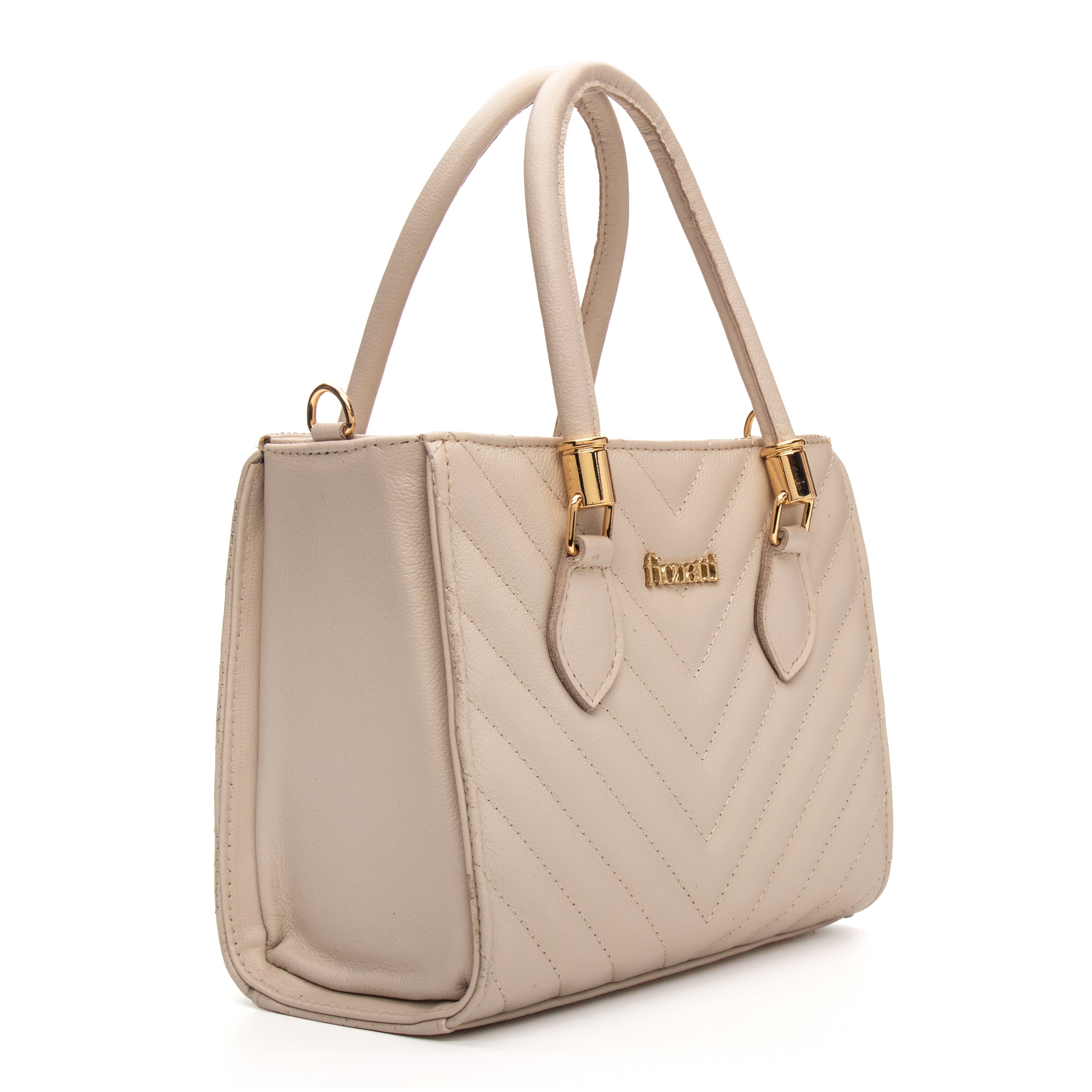 Bolsa Couro Legítimo Tote/Tiracolo Média Ravena