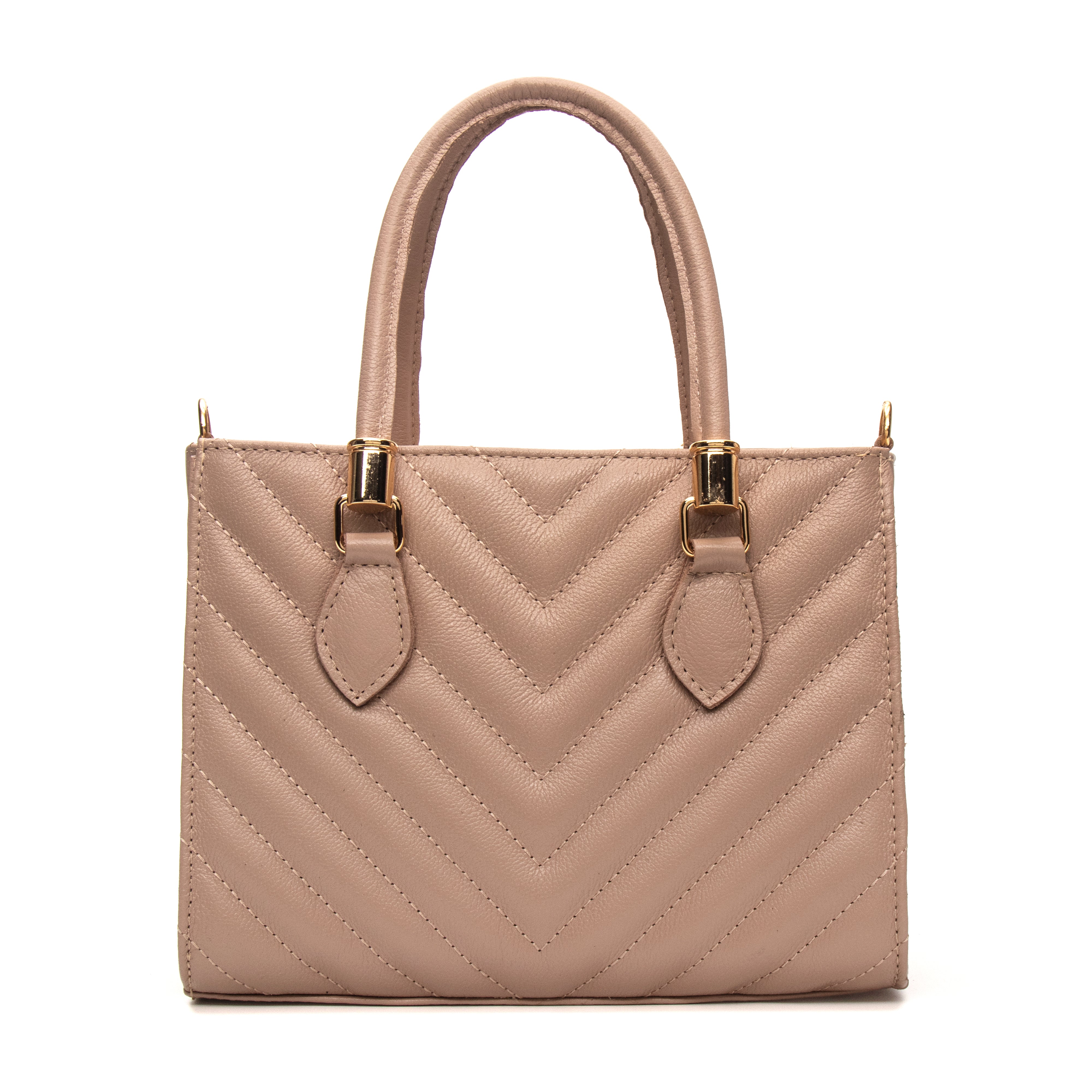 Bolsa Couro Legítimo Tote/Tiracolo Média Ravena