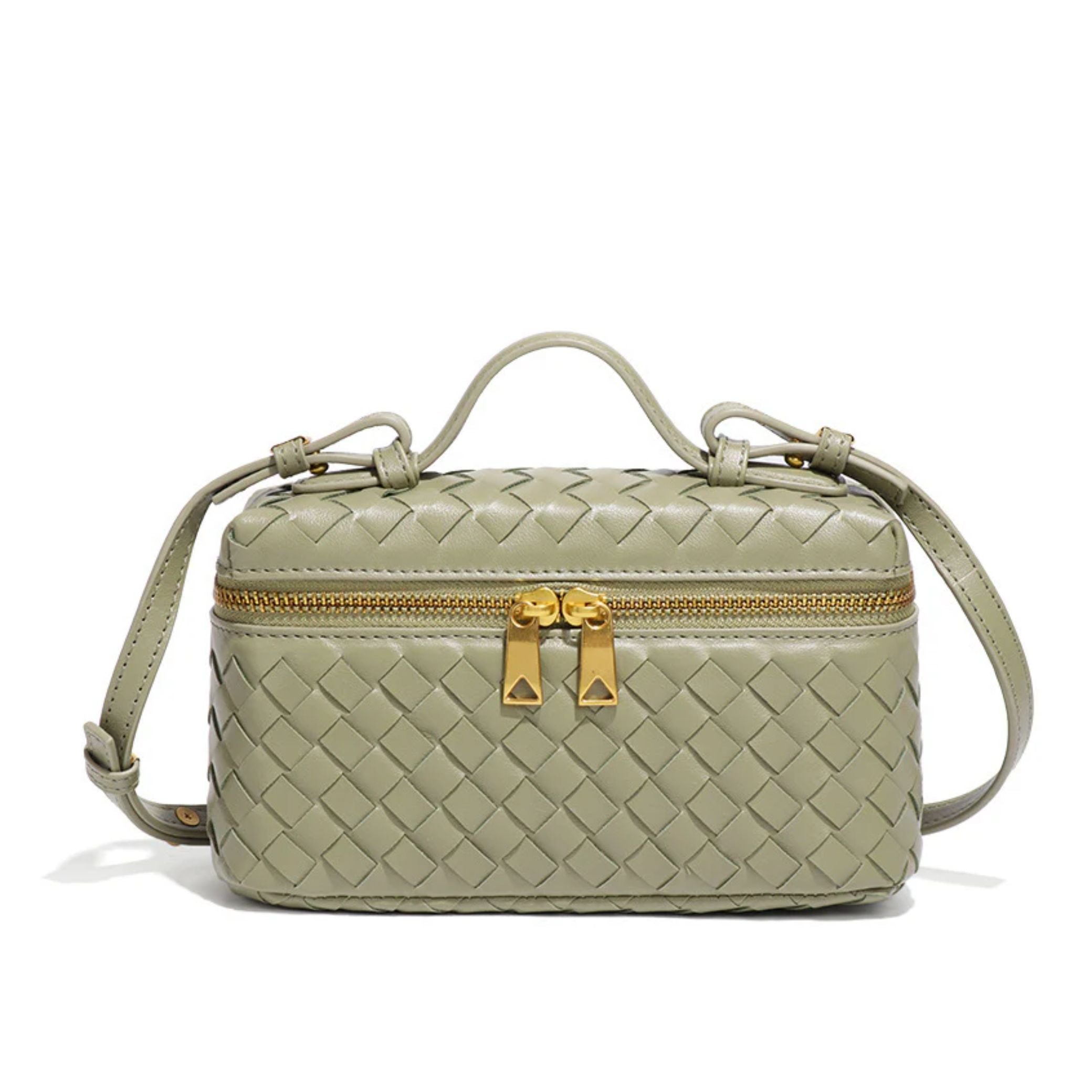 Bolsa Tote Pequena Trançada Bárbara