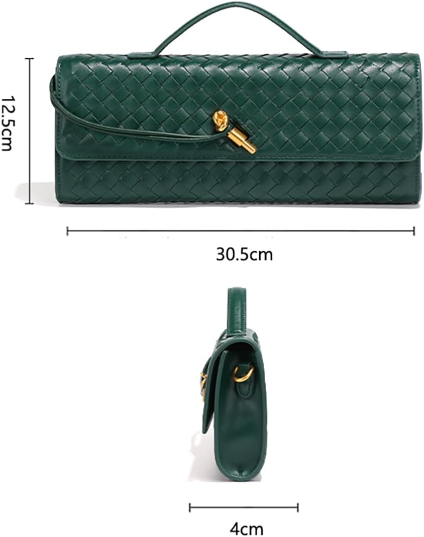 Bolsa Clutch Trançada Paige