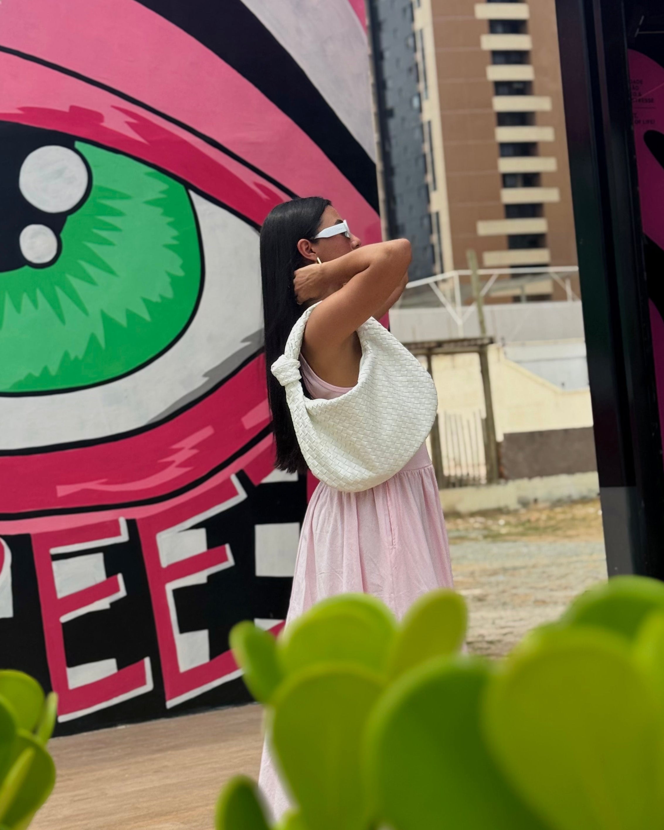 Bolsa Trançada Alice Grande