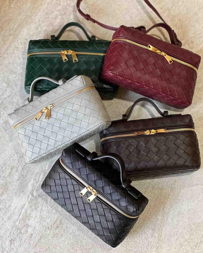 Bolsa Tote Pequena Trançada Bárbara