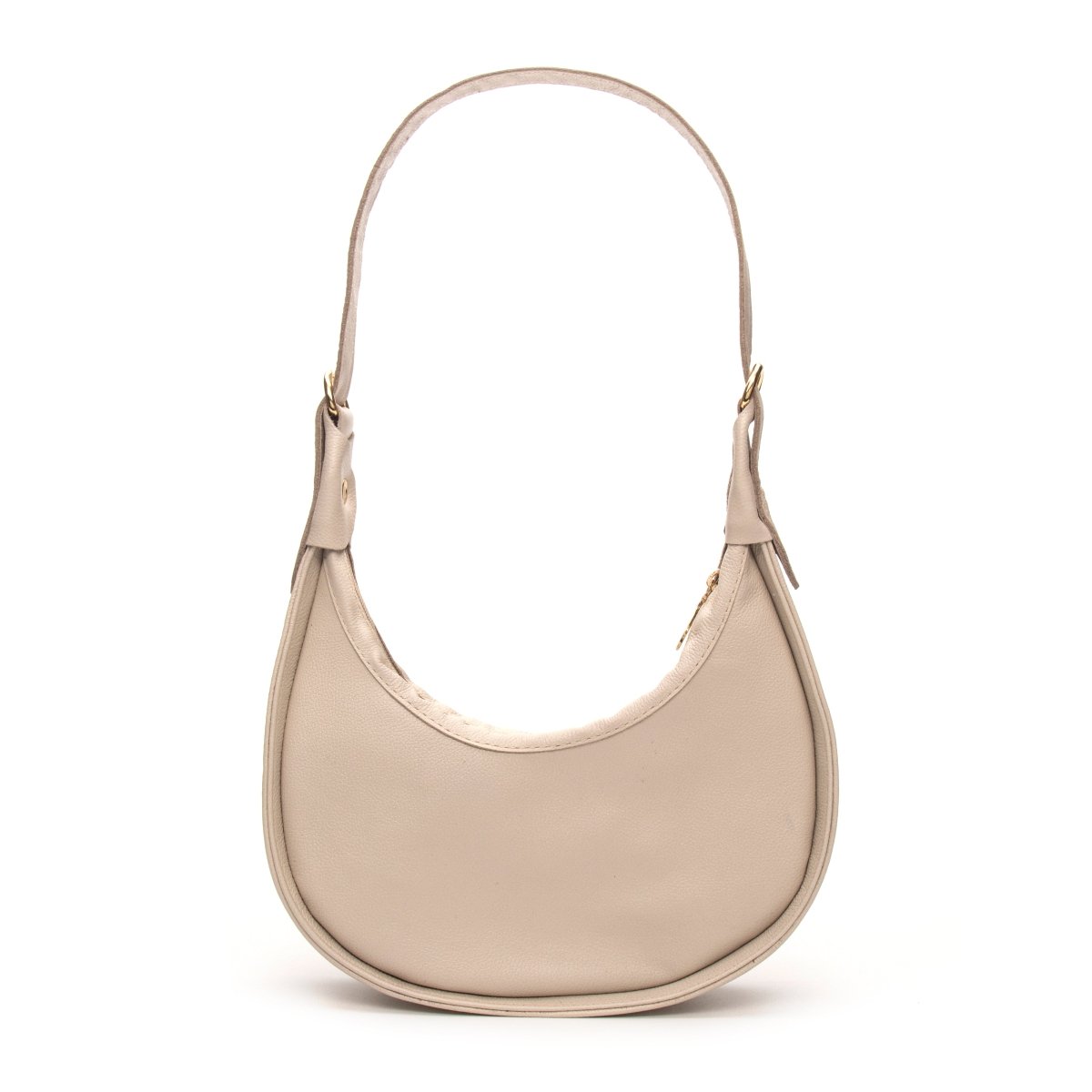 Bolsa Couro Legítimo Hobo Pequena Roma - FIONATTI
