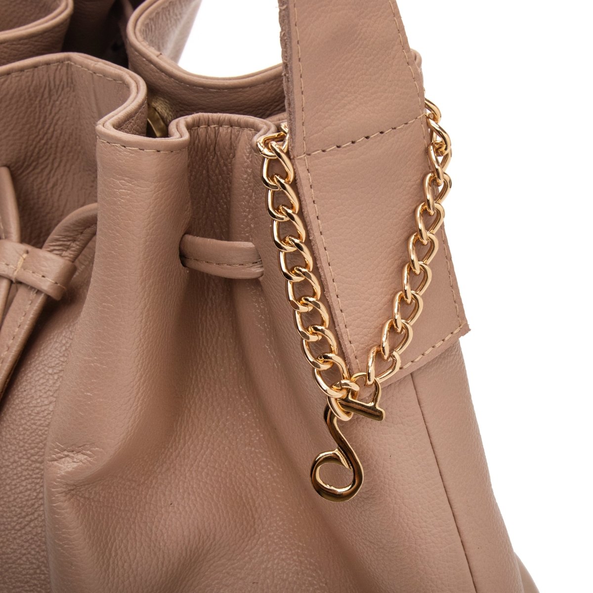 Bolsa Couro Legítimo Hobo/Saco Média Siena - FIONATTI