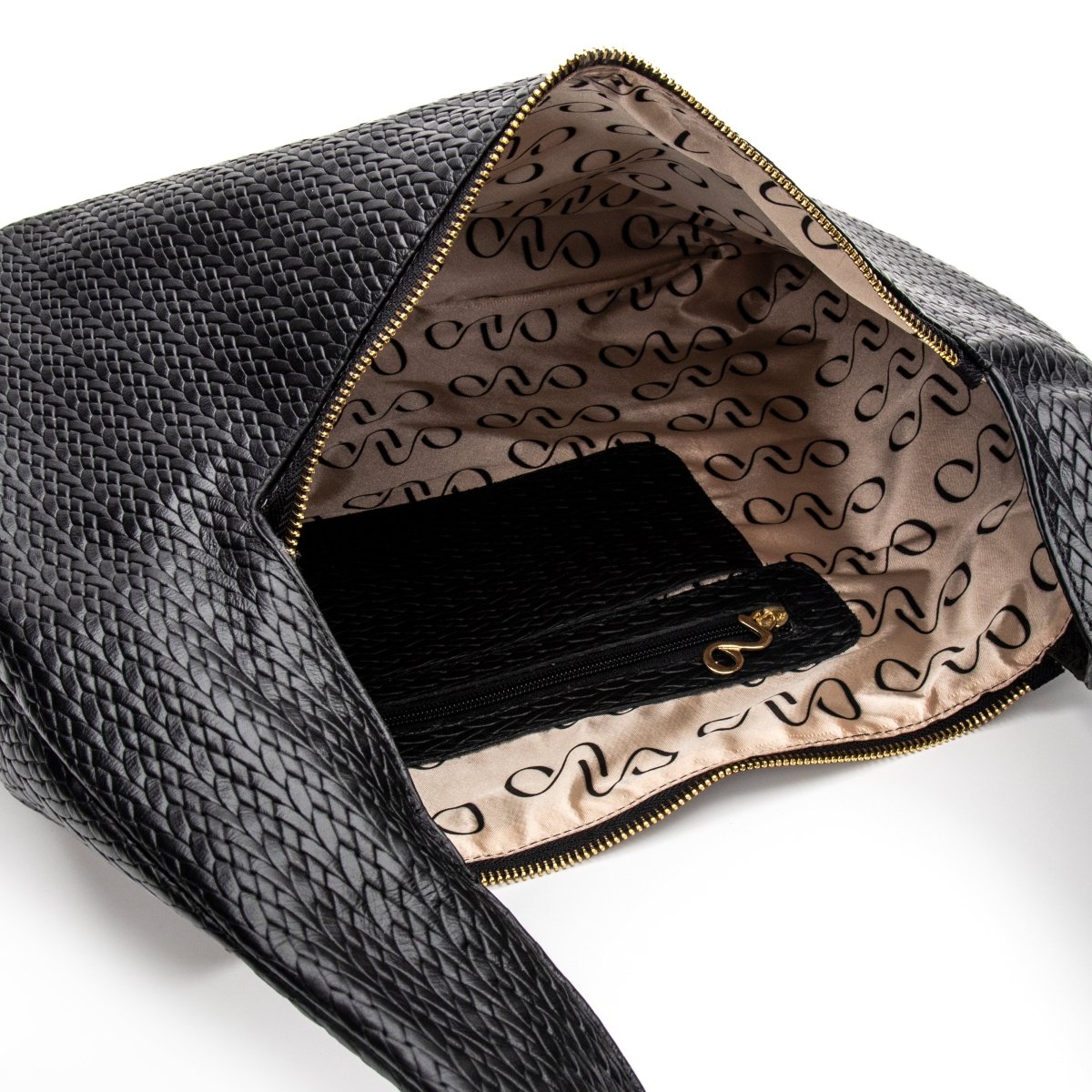 Bolsa Couro Legítimo Ombro/Hobo Média Monaco - FIONATTI
